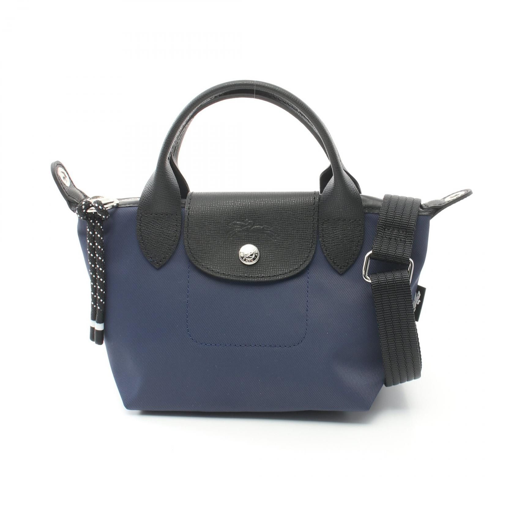 Longchamp Longchamp Longchamp Le Pliage Energy canvas leather handbag Textile Handbag L1500HSR006 DUTY FREE for USA Size ONE SIZE - 1 Thumbnail