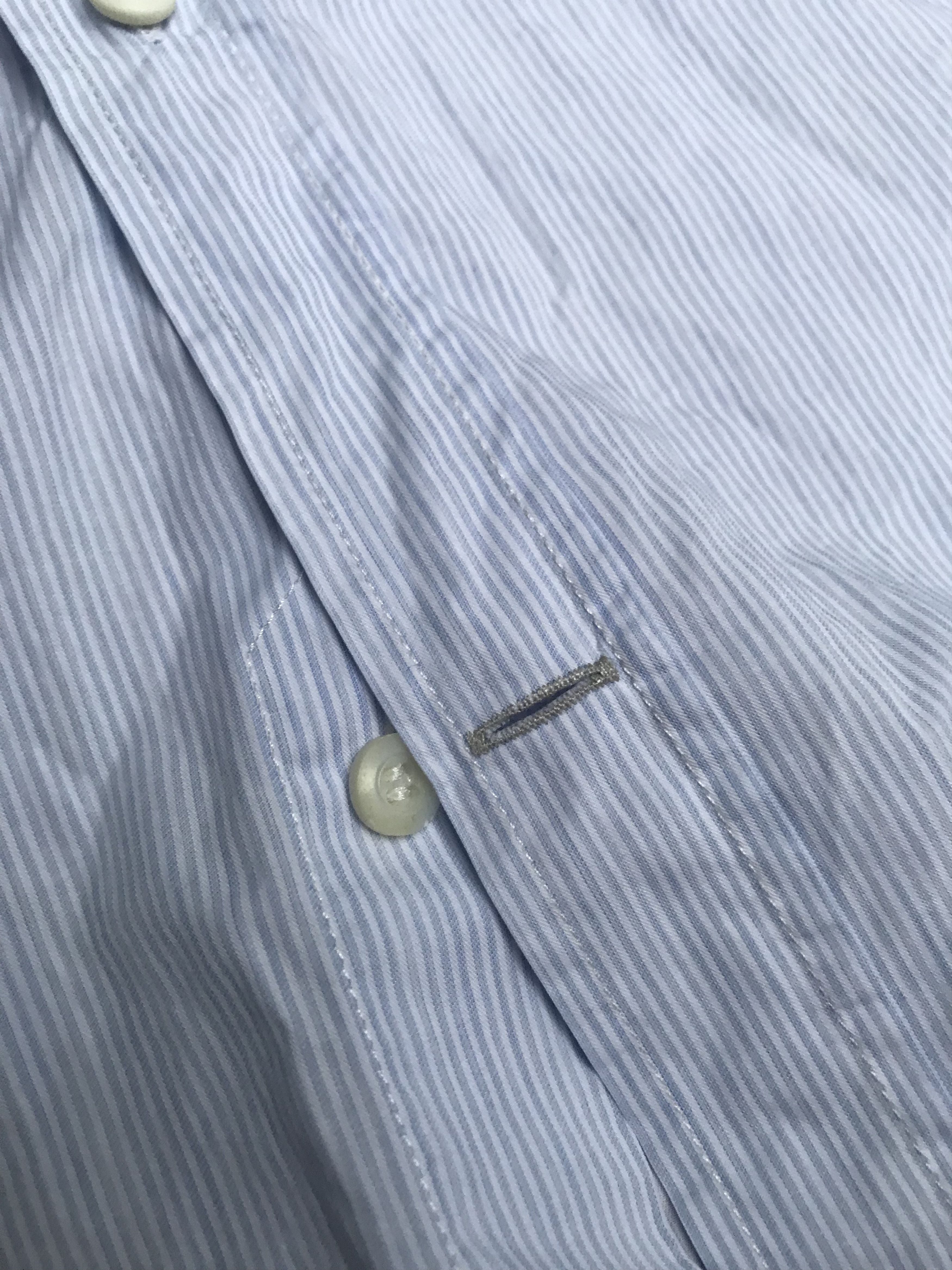 Brunello Cucinelli Brunello Cucinelli high-end cotton poplin striped button up Size US M / EU 48-50 / 2 - 8 Thumbnail