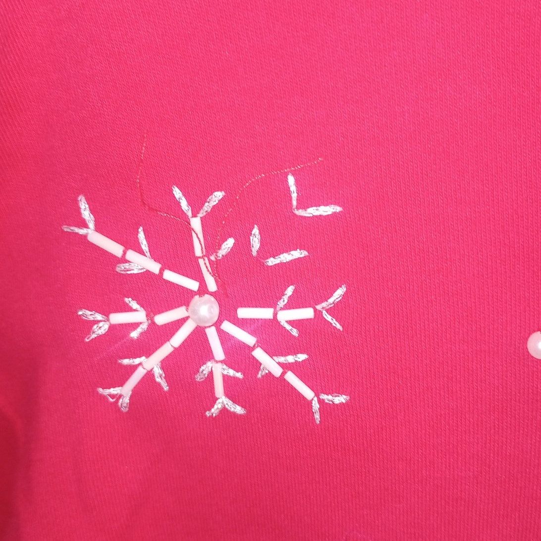 Vintage Women's VTG Bechamel Ugly Christ Sweater Beaded XL Holiday Size XL / US 12-14 / IT 48-50 - 3 Thumbnail