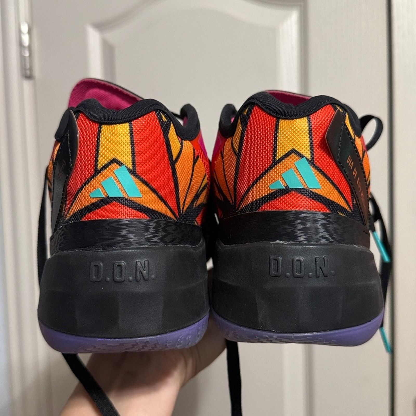 Adidas ADIDAS D.O.N. Issue #4 Day of the Dead Sneakers Size US 9 / EU 42 - 4 Thumbnail