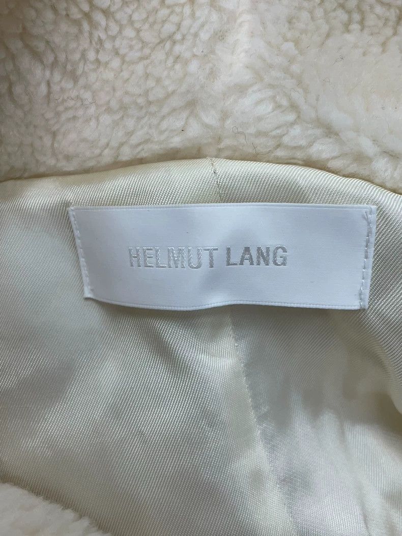Helmut Lang HELMUT LANG White lamb fur coat Size XS / US 0-2 / IT 36-38 - 3 Thumbnail
