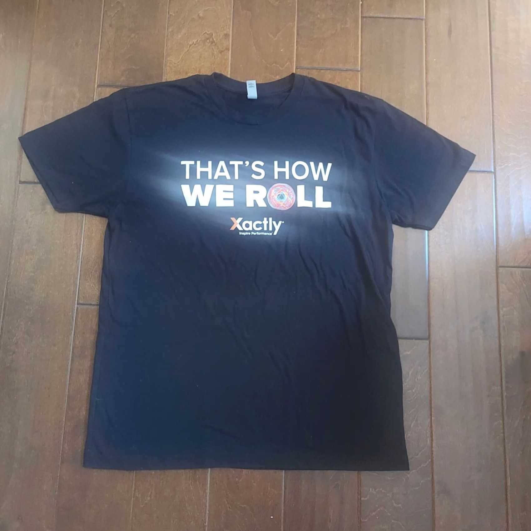 Next Level Next Level T-Shirt Mens That's How We Roll Crew Neck Short Sleeve L Blue Cotton Polyester Regular Inspire Size US L / EU 52-54 / 3 - 2 Thumbnail