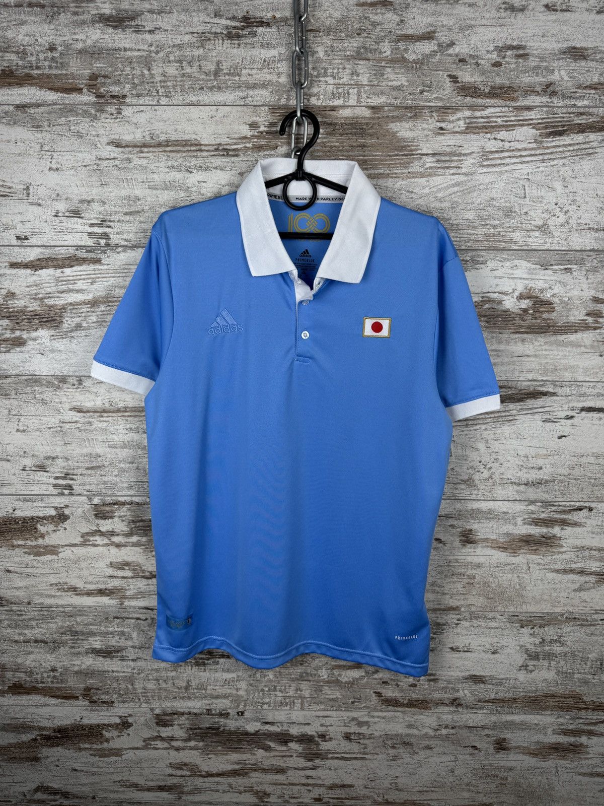 Adidas Mens Vintage Adidas Japan national team hone away T-shirt Size US M / EU 48-50 / 2 - 2 Thumbnail