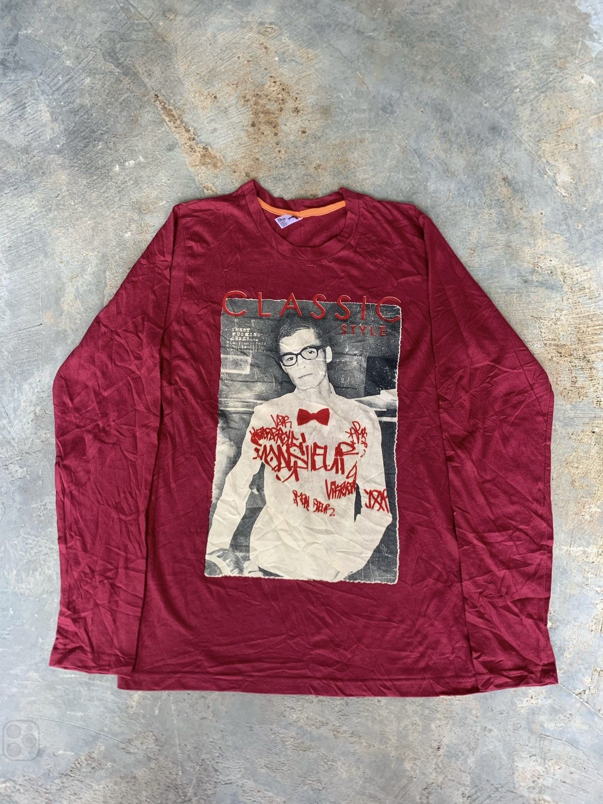 Hysteric Glamour × Japanese Brand Photo tee Classic Style Longsleeve Size US M / EU 48-50 / 2 - 1 Thumbnail