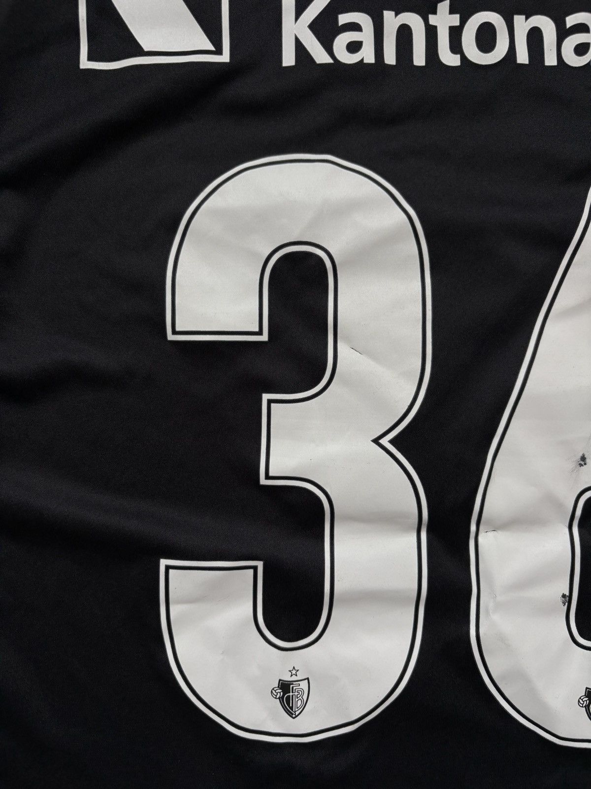Adidas FC Basel 2015 Player Issue #36 Embolo Soccer Jersey