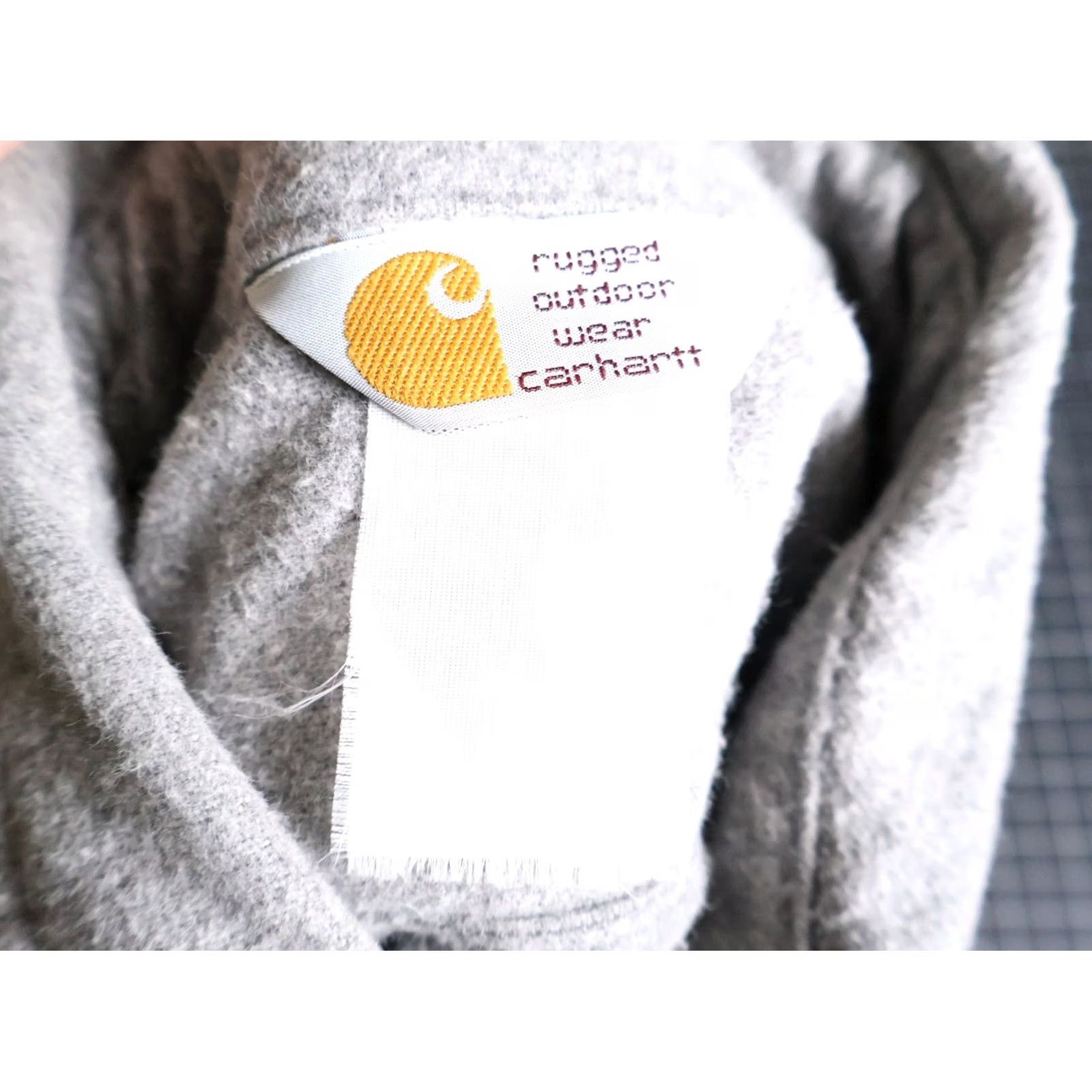 Carhartt VINTAGE Carhartt Shirt Mens XL Gray 90s Flannel Men Rugged Outdoor Wear Workwear VTG Size US XL / EU 56 / 4 - 3 Thumbnail