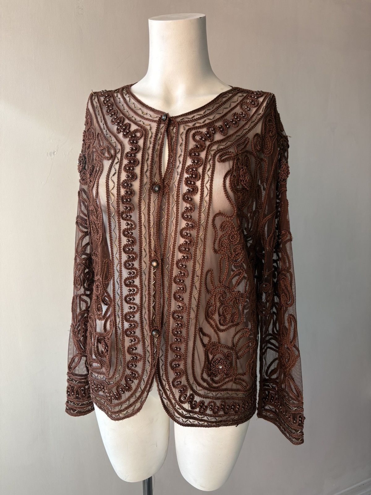 Vintage Vintage blouse Size L / US 10 / IT 46 - 10 Thumbnail