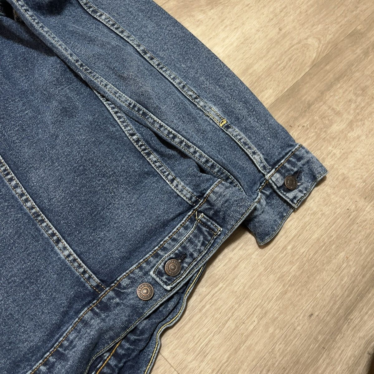 Levi's Levis Denim Trucker Jacket Size US L / EU 52-54 / 3 - 8 Thumbnail