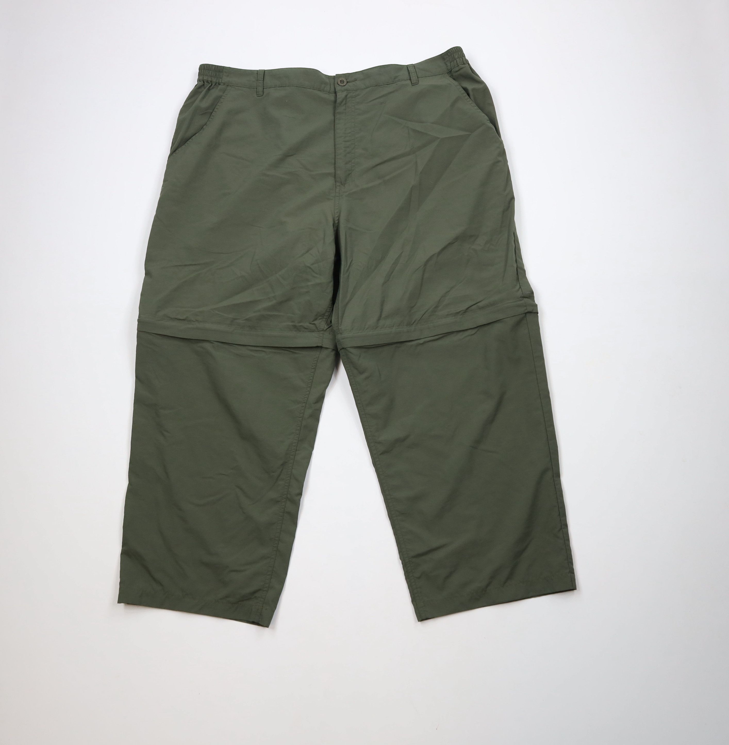 Cabelas × Vintage Vintage Cabelas Wide Leg Convertible Pants Shorts Green Size US 40 / EU 56 - 1 Thumbnail
