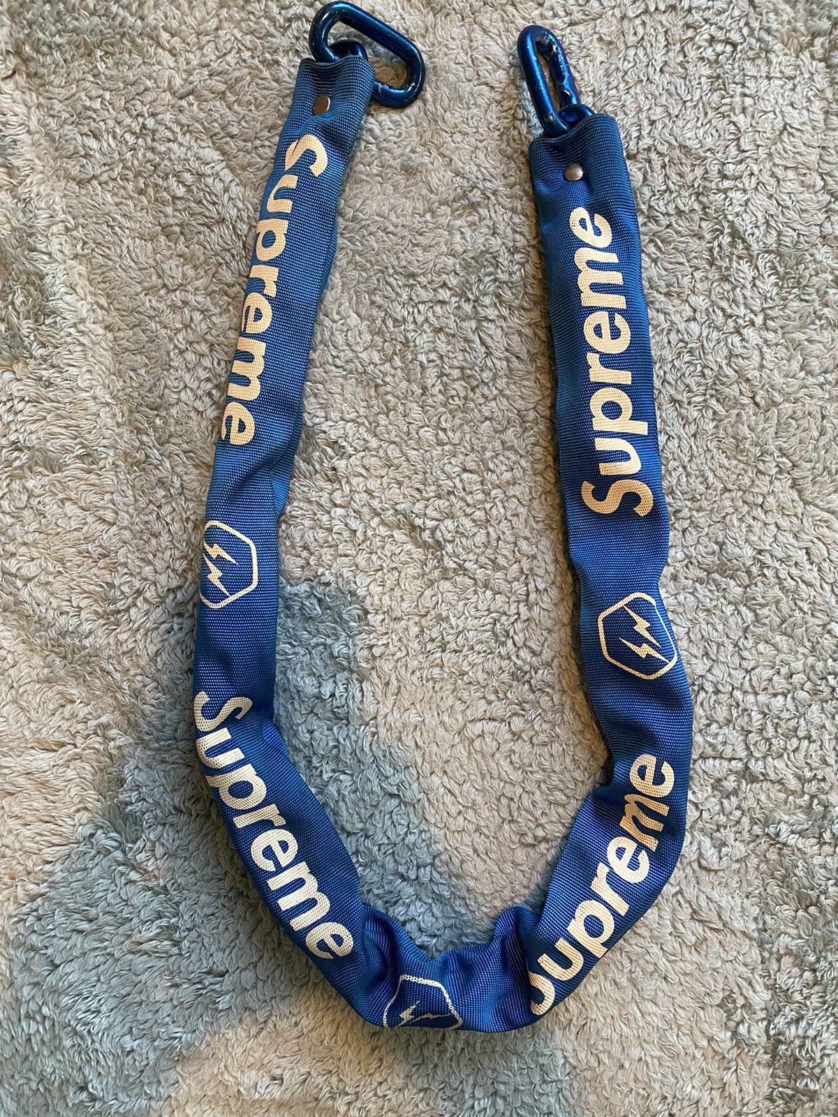 Supreme Supreme x Fragment Bike Chain 2007 blue 100% authentic ...