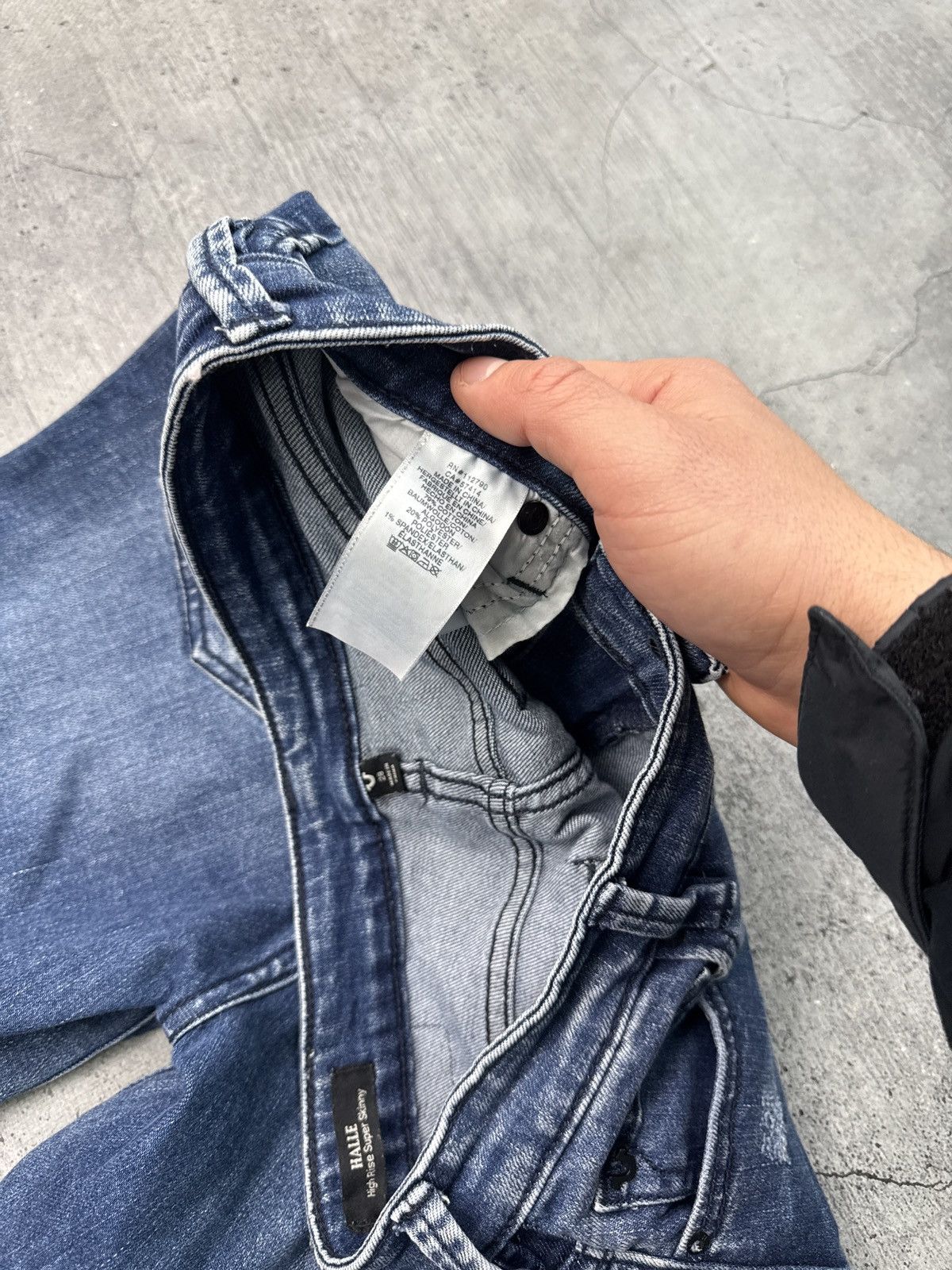 True Religion Vintage True Religion Skinny Big T Red Stitch Denim Jeans 28 Size US 28 / EU 44 - 7 Thumbnail
