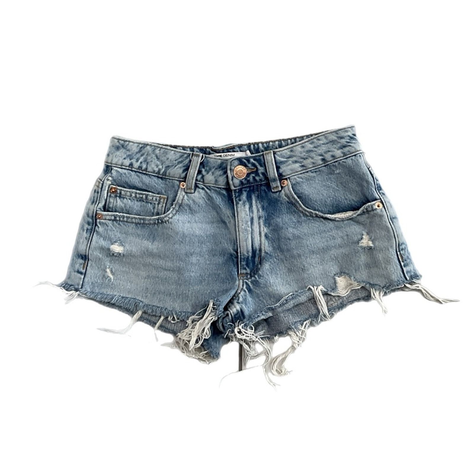 Garage Garage Denim Women's Mini Shorts Size 26" / US 2 / IT 38 - 1 Thumbnail