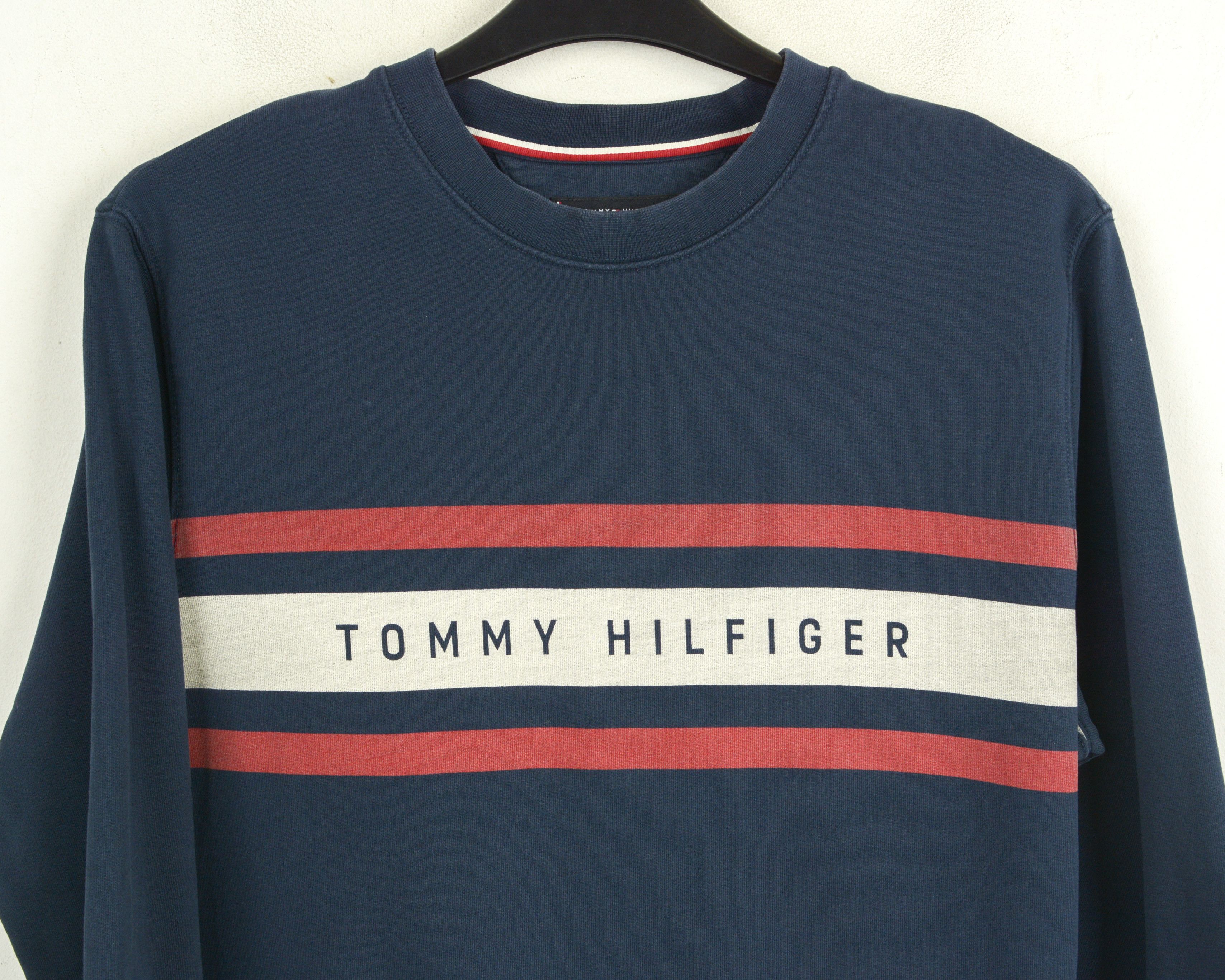 Tommy Hilfiger Tommy Hilfiger XL Mens Jumper Sweashirt sweater Cotton Size US XL / EU 56 / 4 - 2 Thumbnail