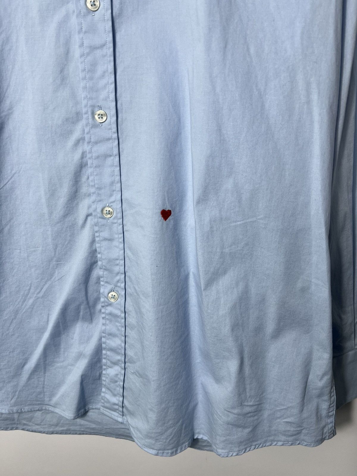 Moschino Vintage luxury Moschino Heart Logo Button up shirt Size US S / EU 44-46 / 1 - 2 Thumbnail