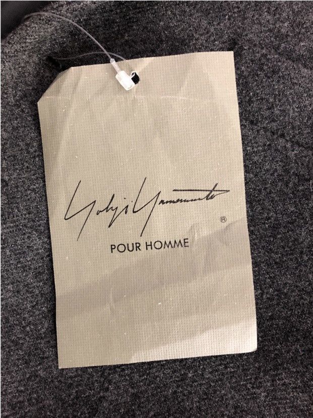 Yohji Yamamoto YYPH vintage grey wool/cashmere sport coat S NEW Size 42R - 10 Thumbnail