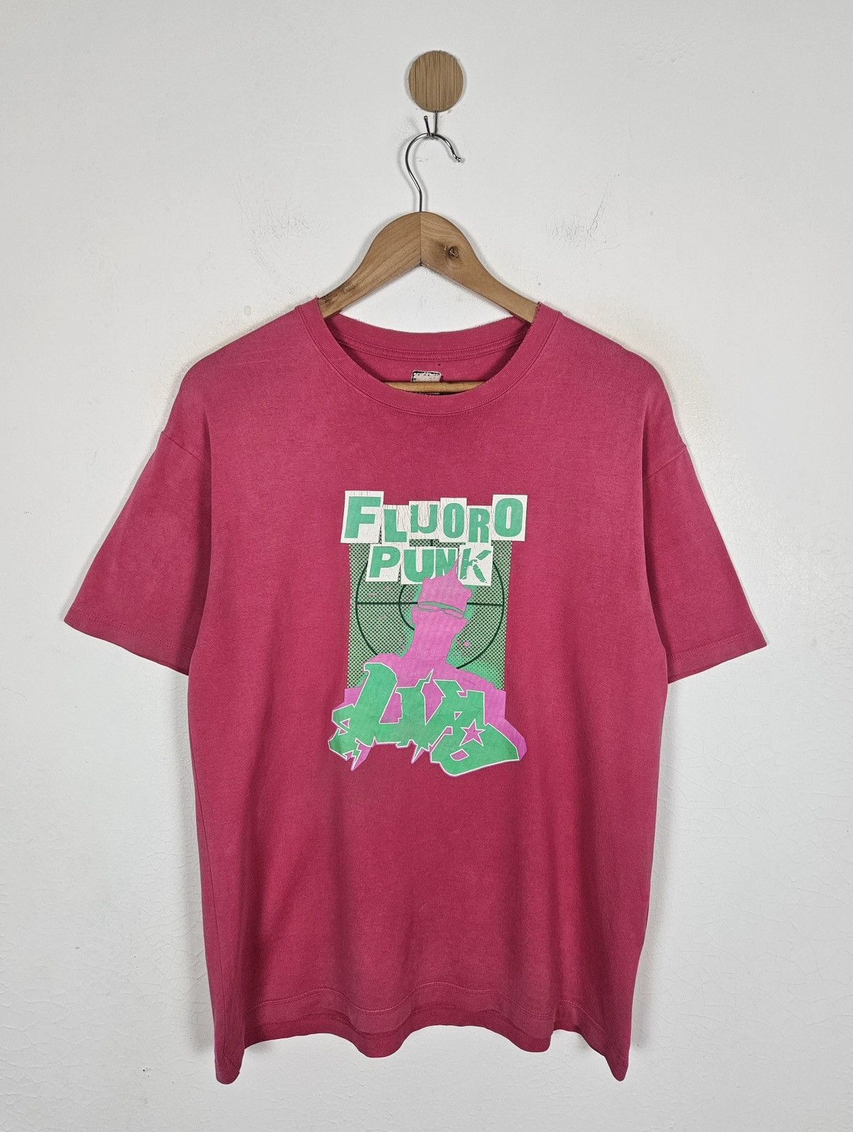 Undercover 2001 Chaotic Discord spring summer fluoro punk tee shirt Size US M / EU 48-50 / 2 - 1 Thumbnail