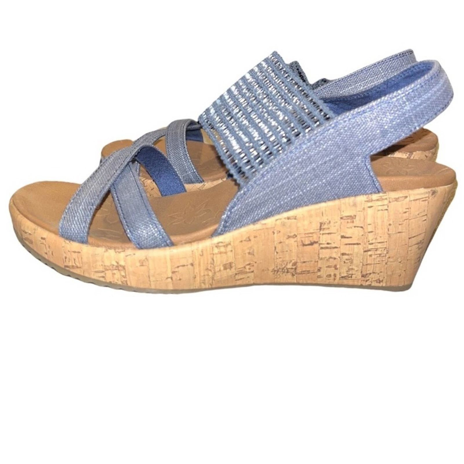 SKECHERS Skechers Cali Women's Beverlee-High Tea Wedge Sandal Size US 10 / IT 40 - 2 Thumbnail