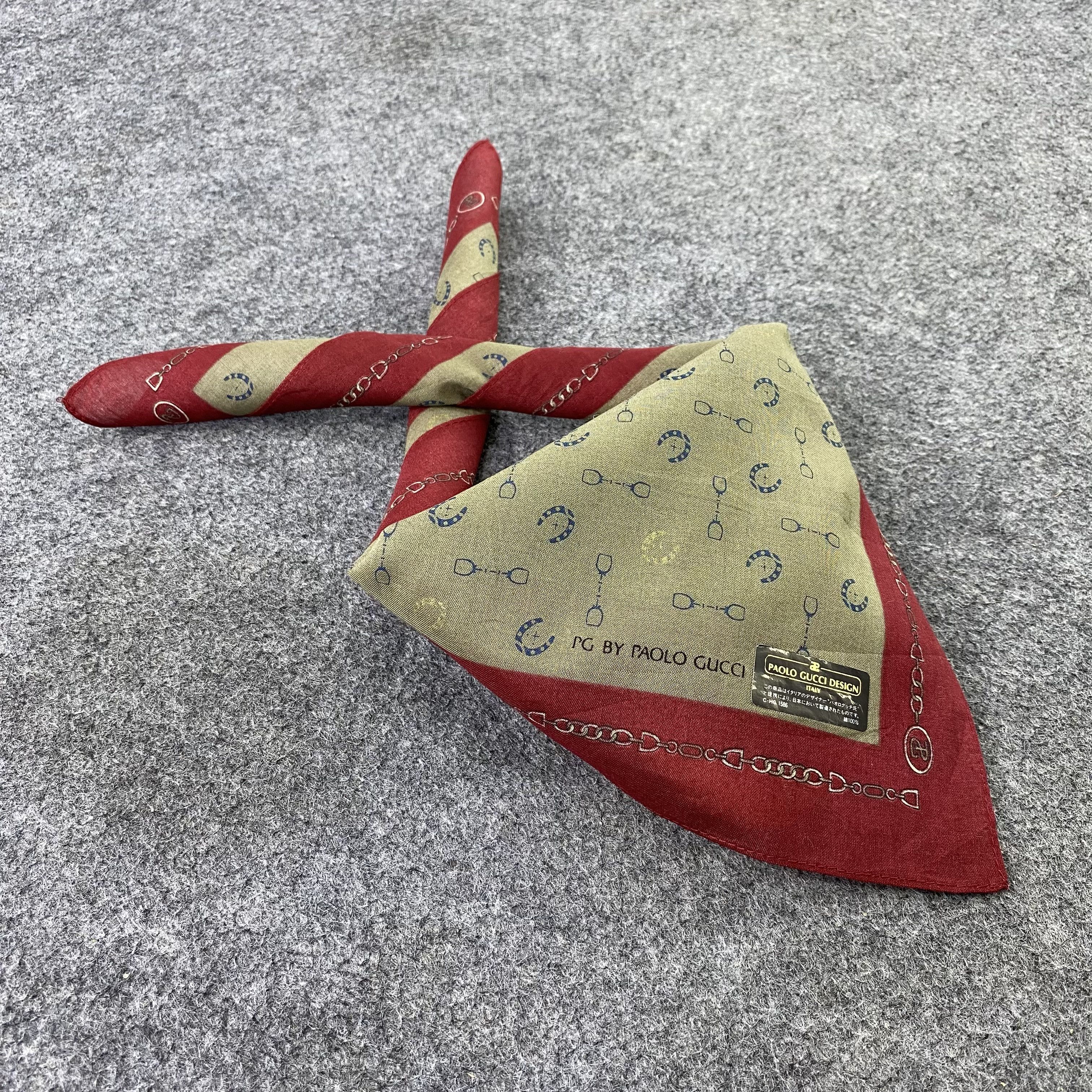 Paolo Gucci Paolo Gucci Handkerchief / Bandana / Neckerchief-B900 Size ONE SIZE - 1 Thumbnail