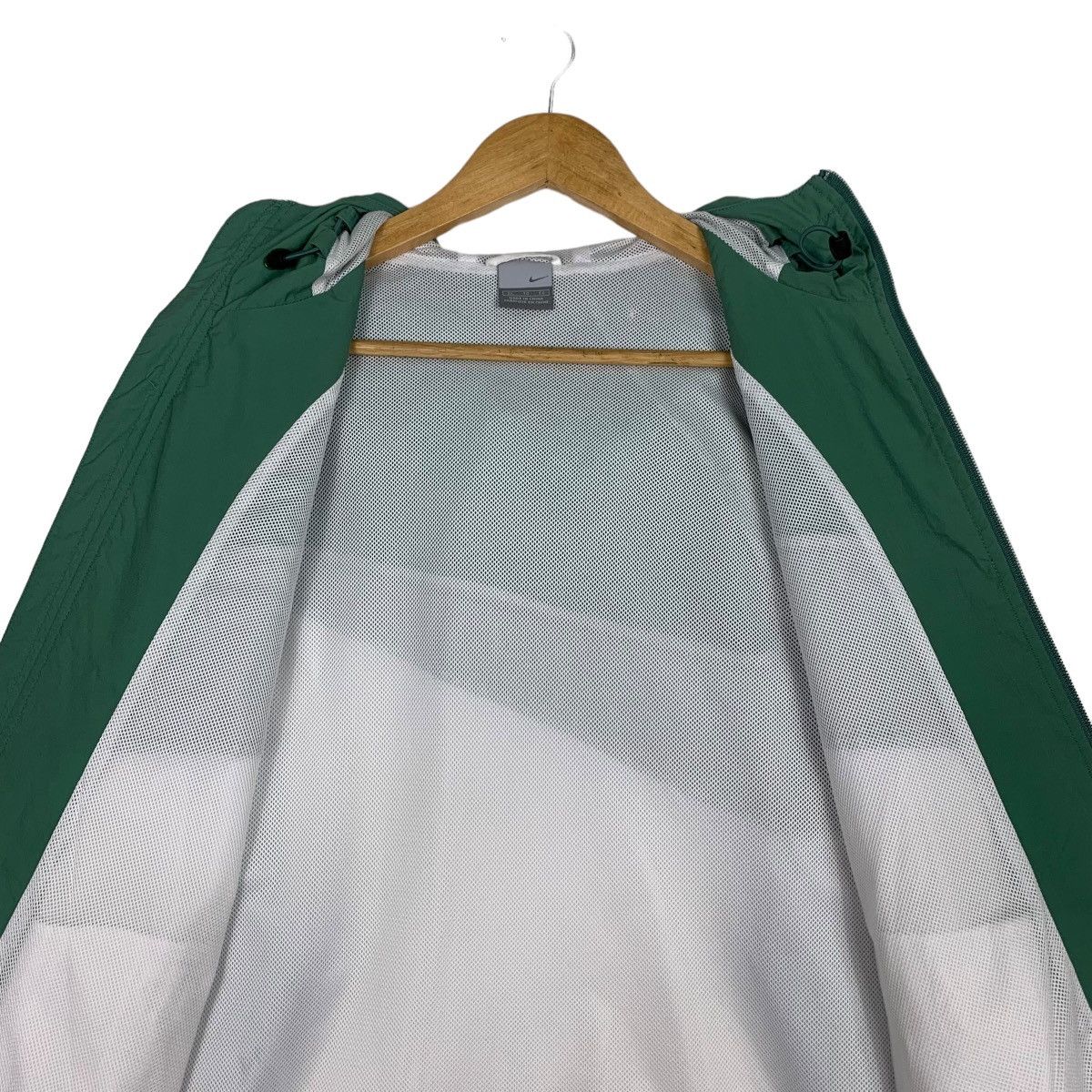 Nike Y2k NIKE Big Swoosh Logo Colorblock Hoodie Jacket #0954-C42 Size US L / EU 52-54 / 3 - 12 Thumbnail