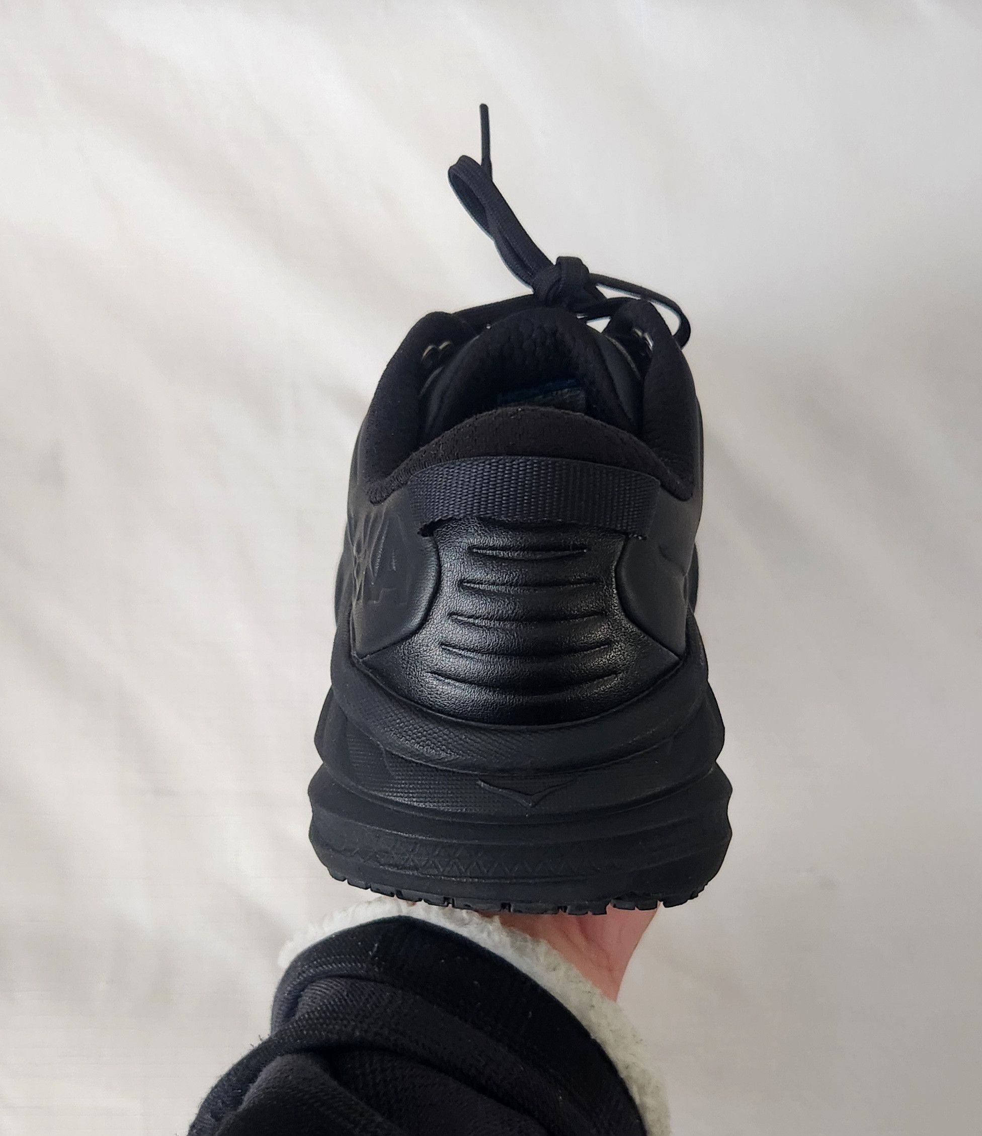 Hoka Hoka One Women's Bondi SR 1110521 BBLC Triple Black SZ 10 Size US 10 / IT 40 - 3 Thumbnail