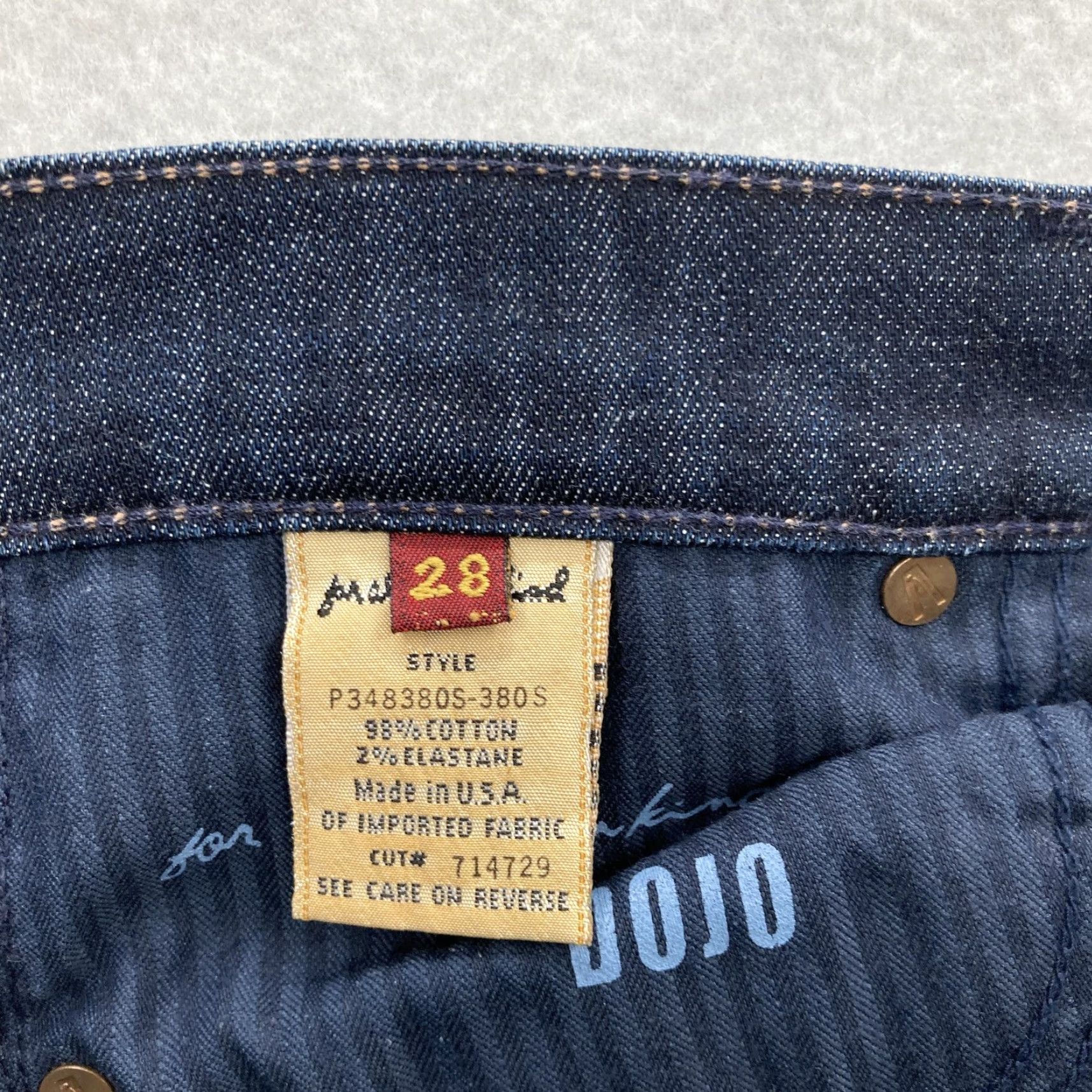 7 For All Mankind 7 For All Mankind Jeans Womens 28 Dark Wash Dojo Cropped Wide Leg Made USA Jeans Womens 28 Dark Wash Dojo Cropped Wide Leg - 7 For All Mankind Size 28" / US 6 / IT 42 - 6 Thumbnail