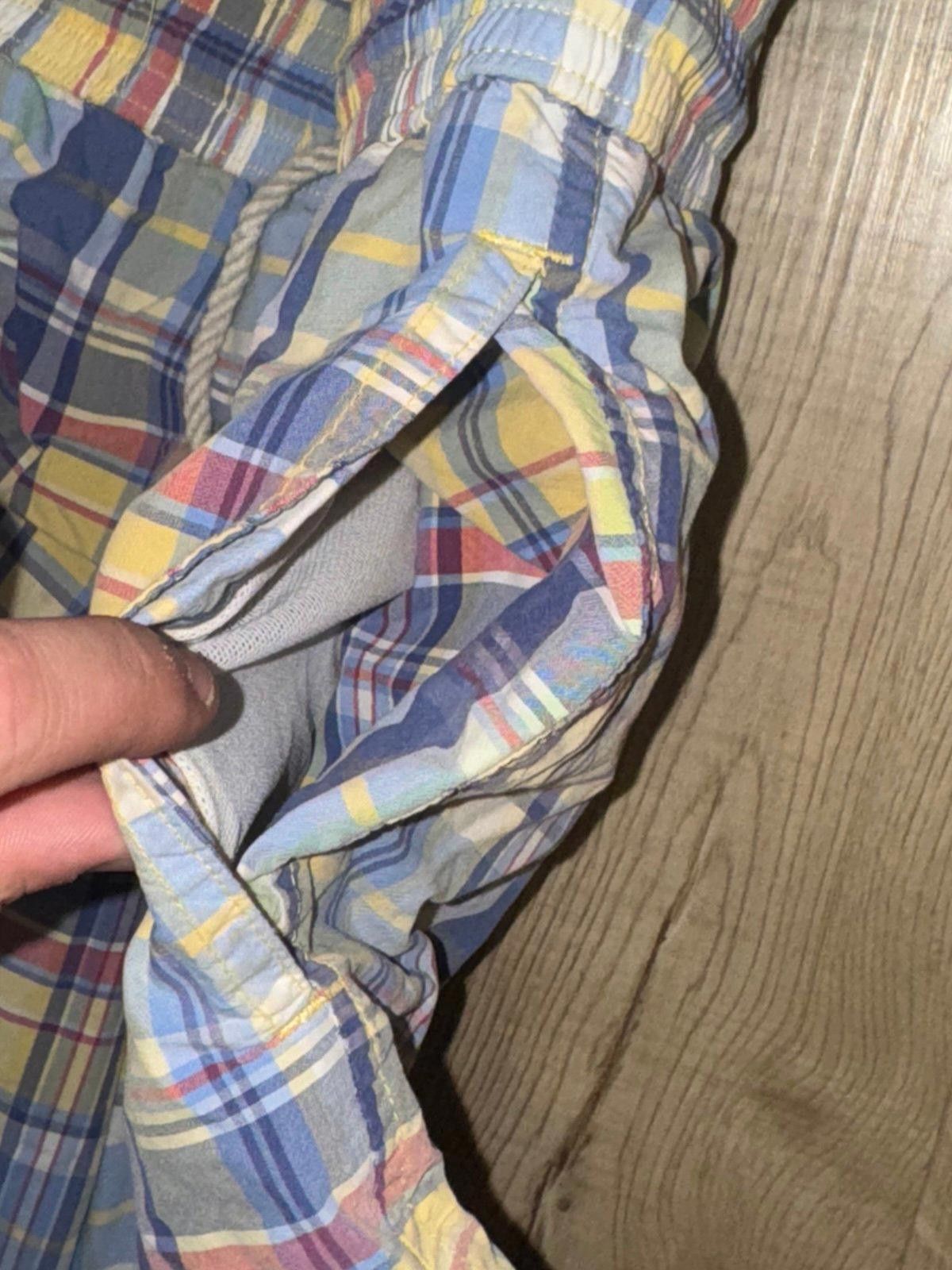 Polo Ralph Lauren Polo by Ralph Lauren Plaid Swim Trunks Mens LG Vintage Y2K Size US 34 / EU 50 - 2 Thumbnail