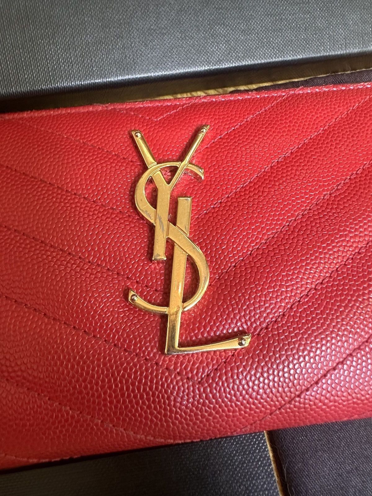 Yves Saint Laurent Saint Laurent YSL wallet Size ONE SIZE - 4 Thumbnail
