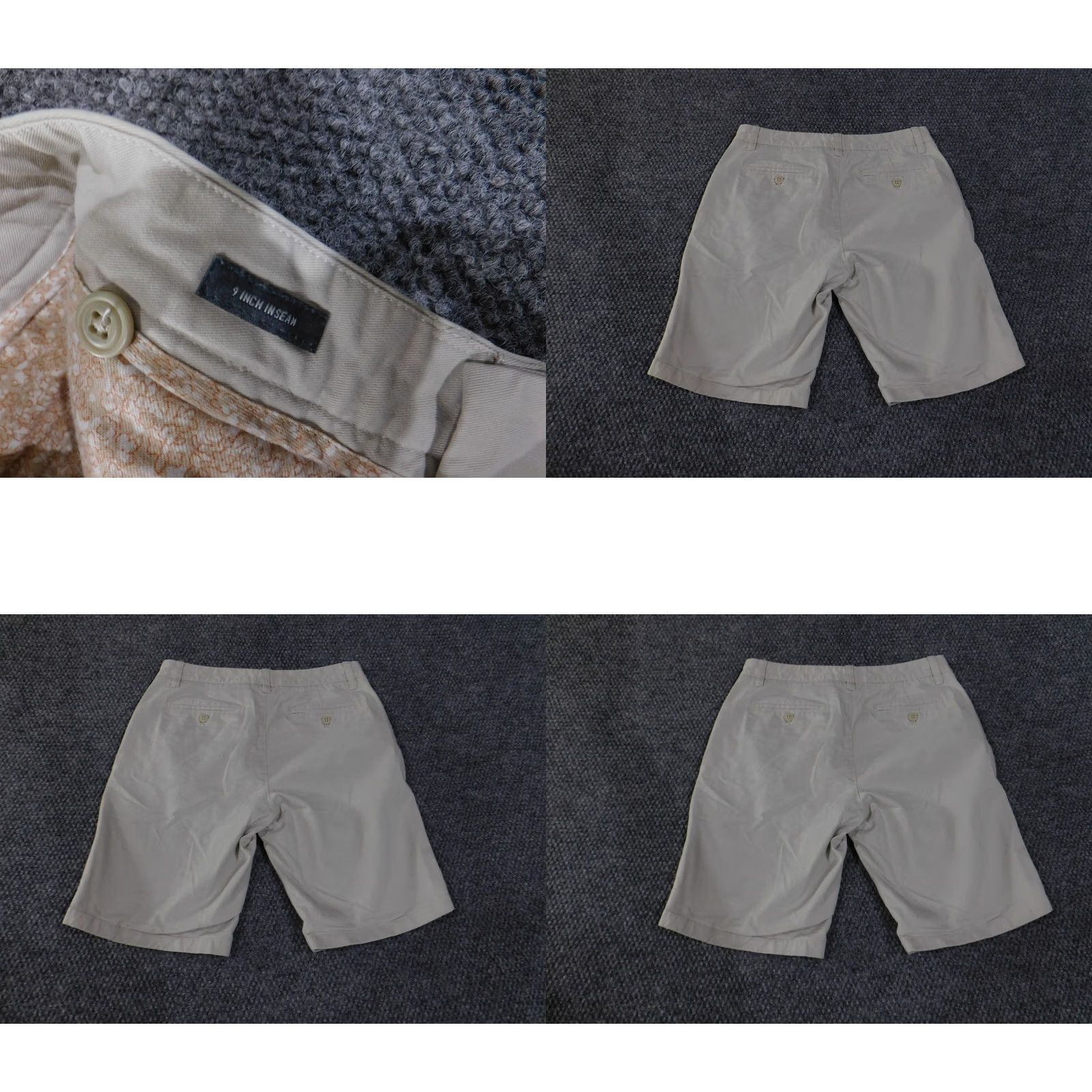 Bonobos Bonobos Mens Chino Shorts 28 Khaki Beige 9 Inseam Flat Front Stretch Pockets Casual Mens Size US 28 / EU 44 - 8 Thumbnail
