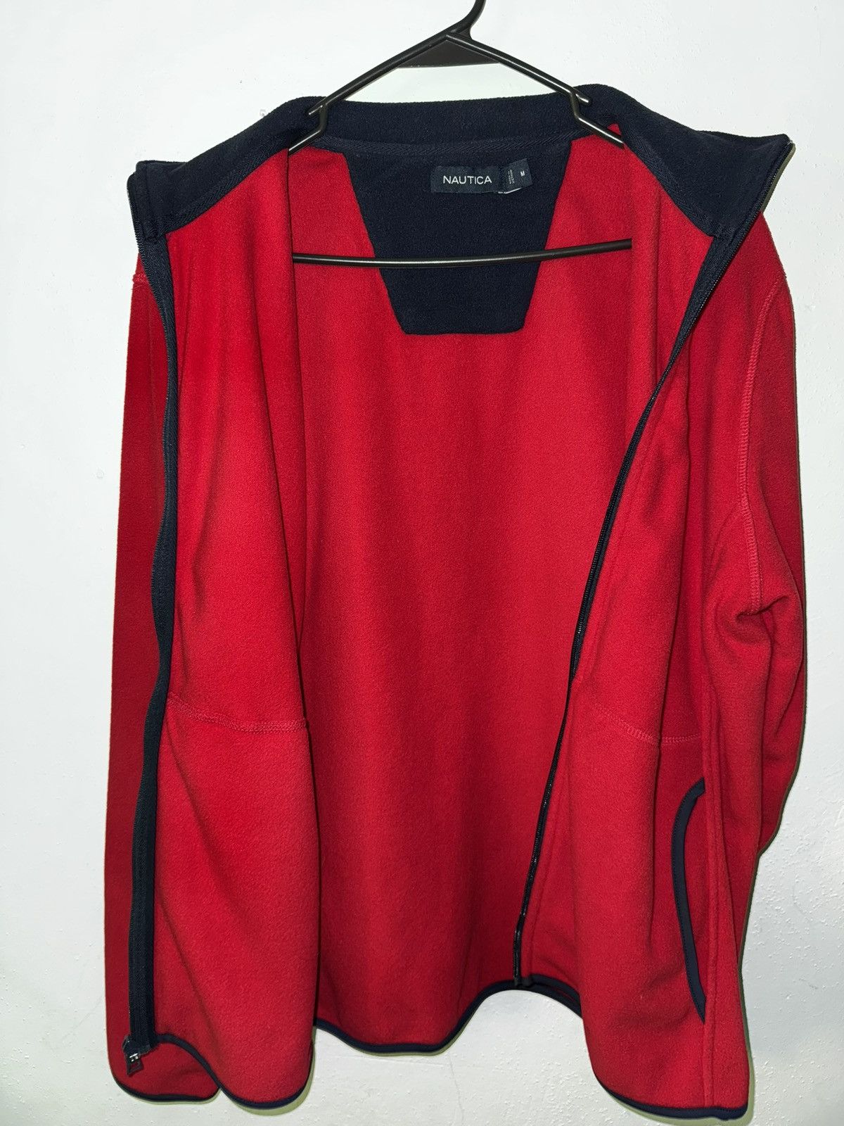 Nautica Nautica red fleece jacket Size US M / EU 48-50 / 2 - 3 Thumbnail