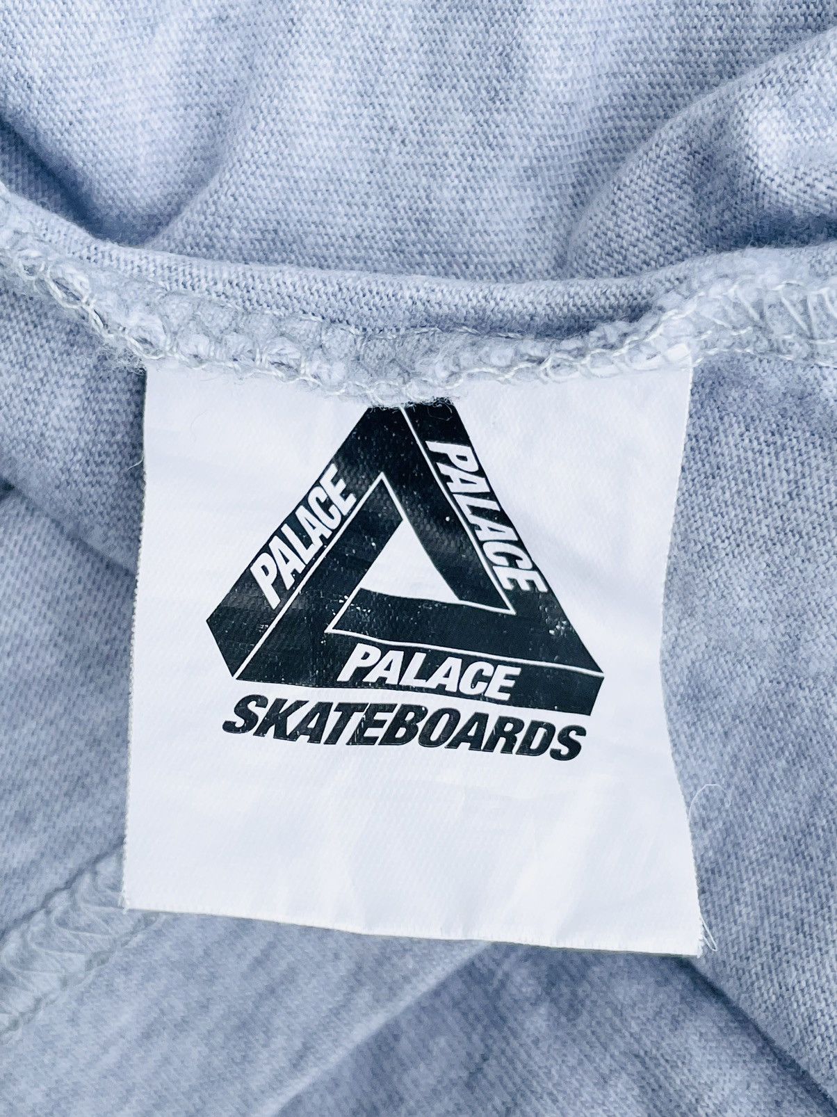 Palace Palace Wise Up Grey Tee Shirt Size S Size US S / EU 44-46 / 1 - 6 Thumbnail