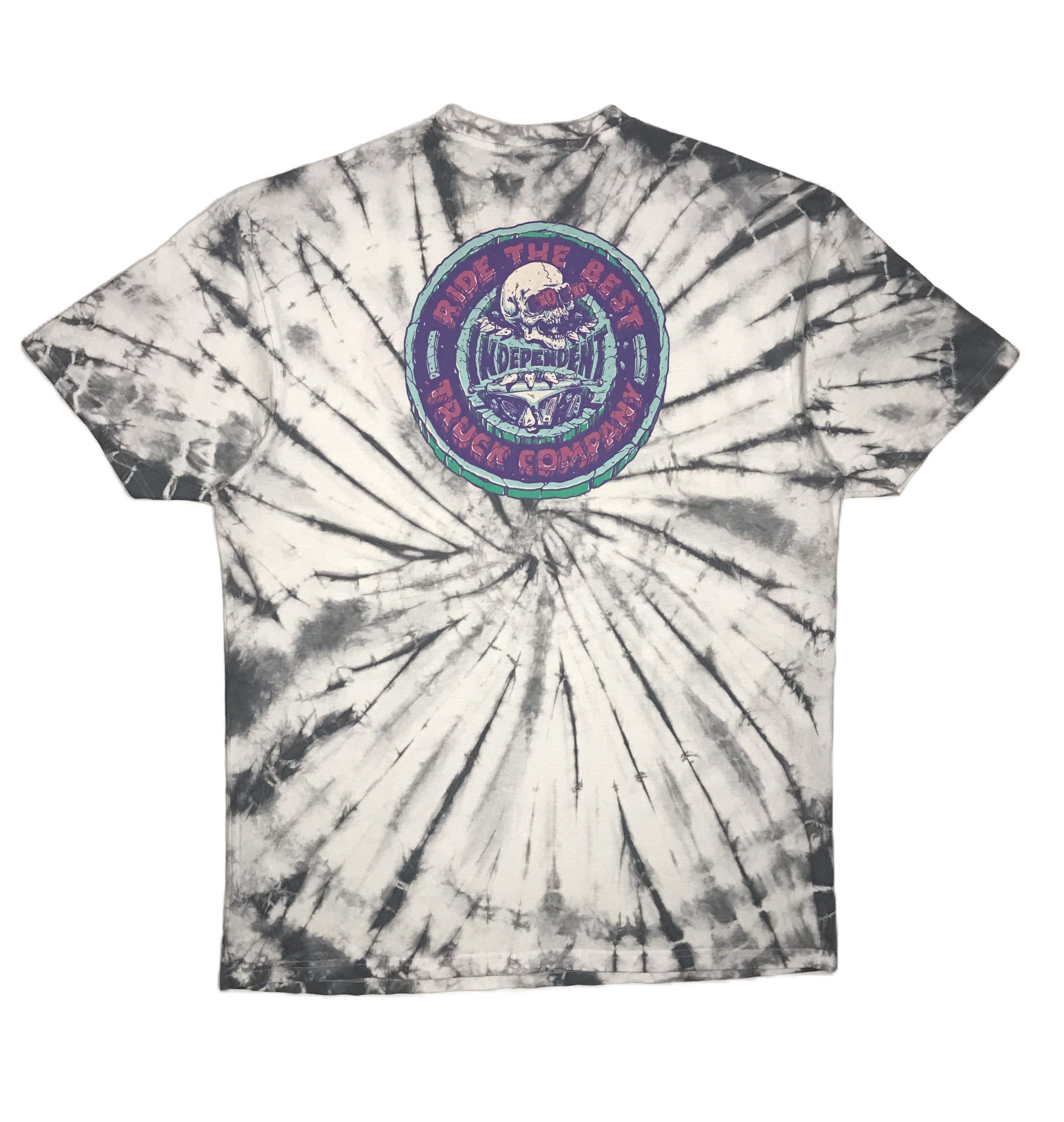 Independent Truck Co. Independent Truck Co Breakout Skull Tie Dye T-Shirt Size US XL / EU 56 / 4 - 1 Thumbnail