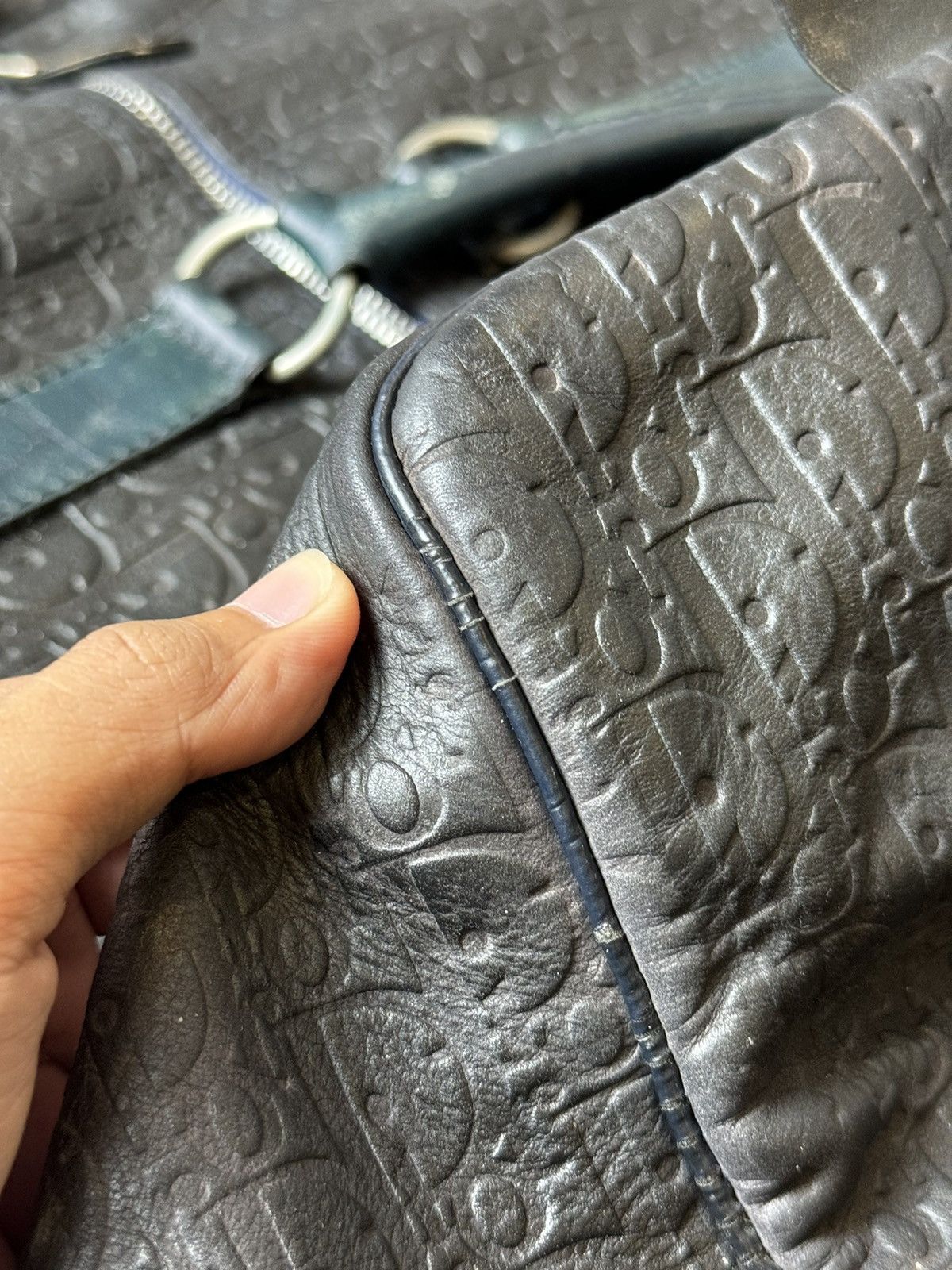 Dior Dior | Duffle Bag 45 | Monogram Embossed Logo Size ONE SIZE - 14 Thumbnail