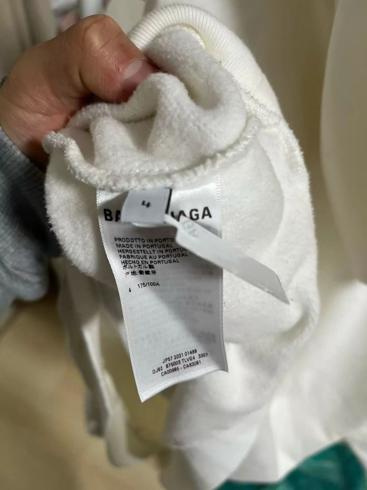 Balenciaga Balenciaga 'No Comment' distressed sweat 4 worn 10x Size S / US 4 / IT 40 - 4 Thumbnail