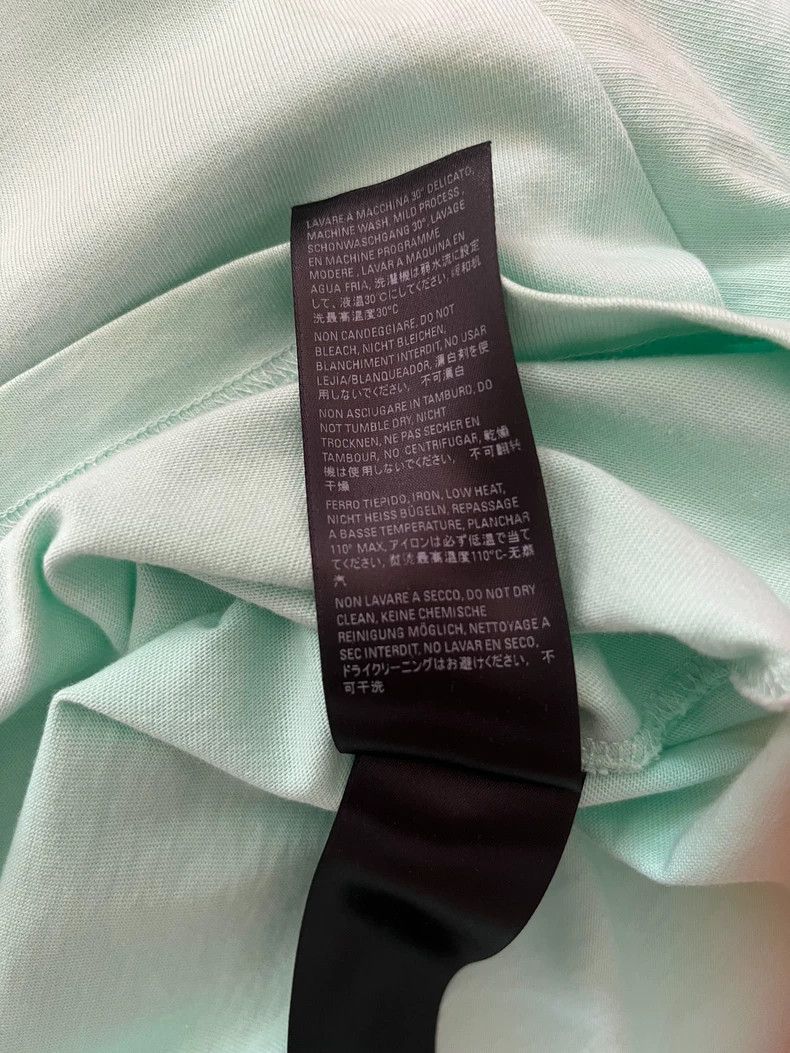 Balenciaga Balenciaga Mint Green Short Sleeve Tee Size US S / EU 44-46 / 1 - 6 Thumbnail