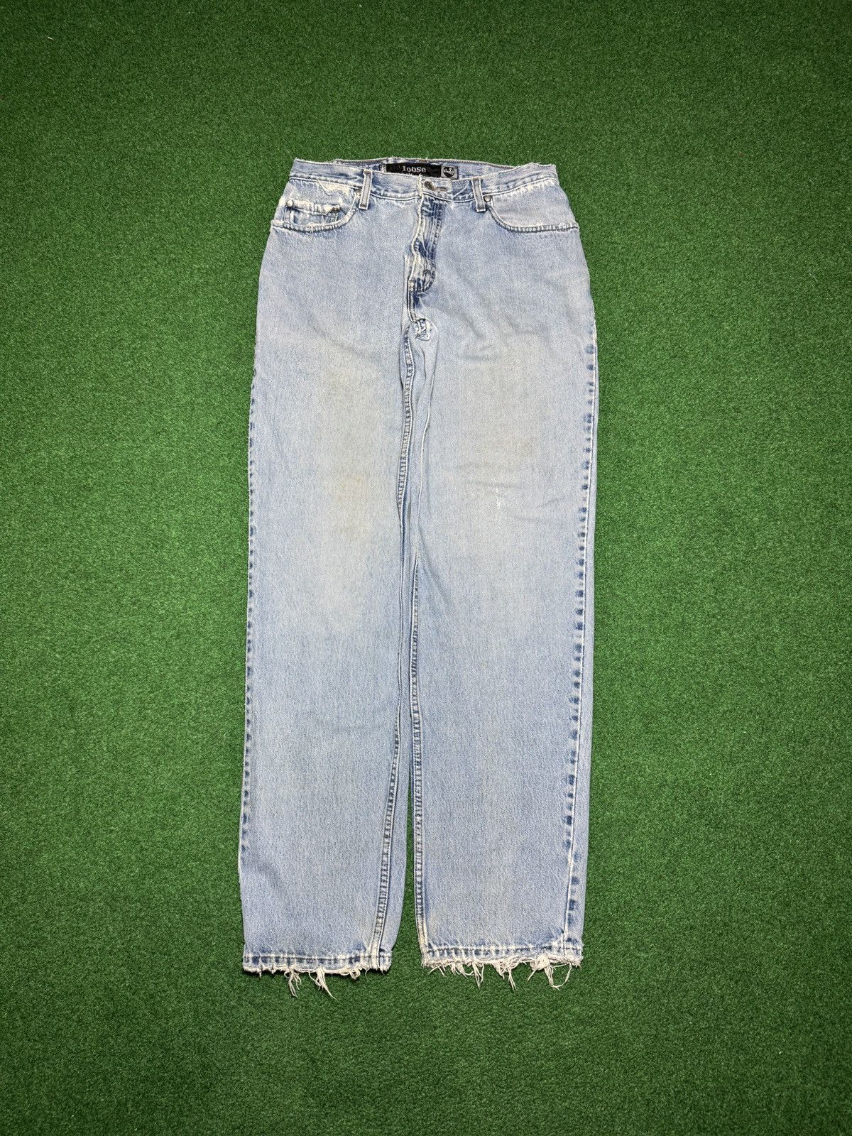 Levi's Vintage Clothing Vintage 90s Silvertab Levi’s Loose Distressed 32x34 Jeans Size US 32 / EU 48 - 3 Thumbnail