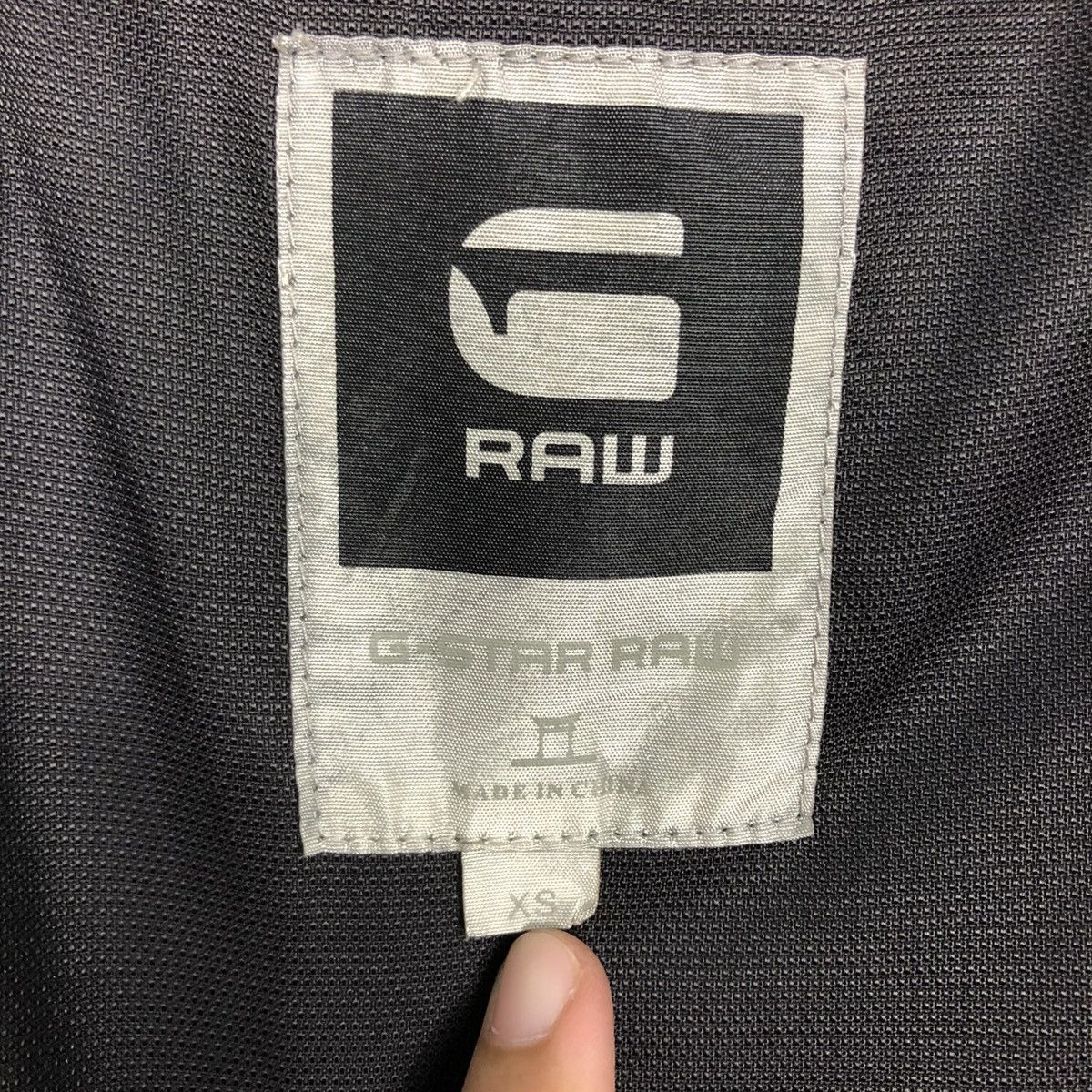 G-Star 🔥VINTAGE CROPPED BIKER JACKET G STAR RAW MULTI POCKETS Size US XS / EU 42 / 0 - 21 Thumbnail