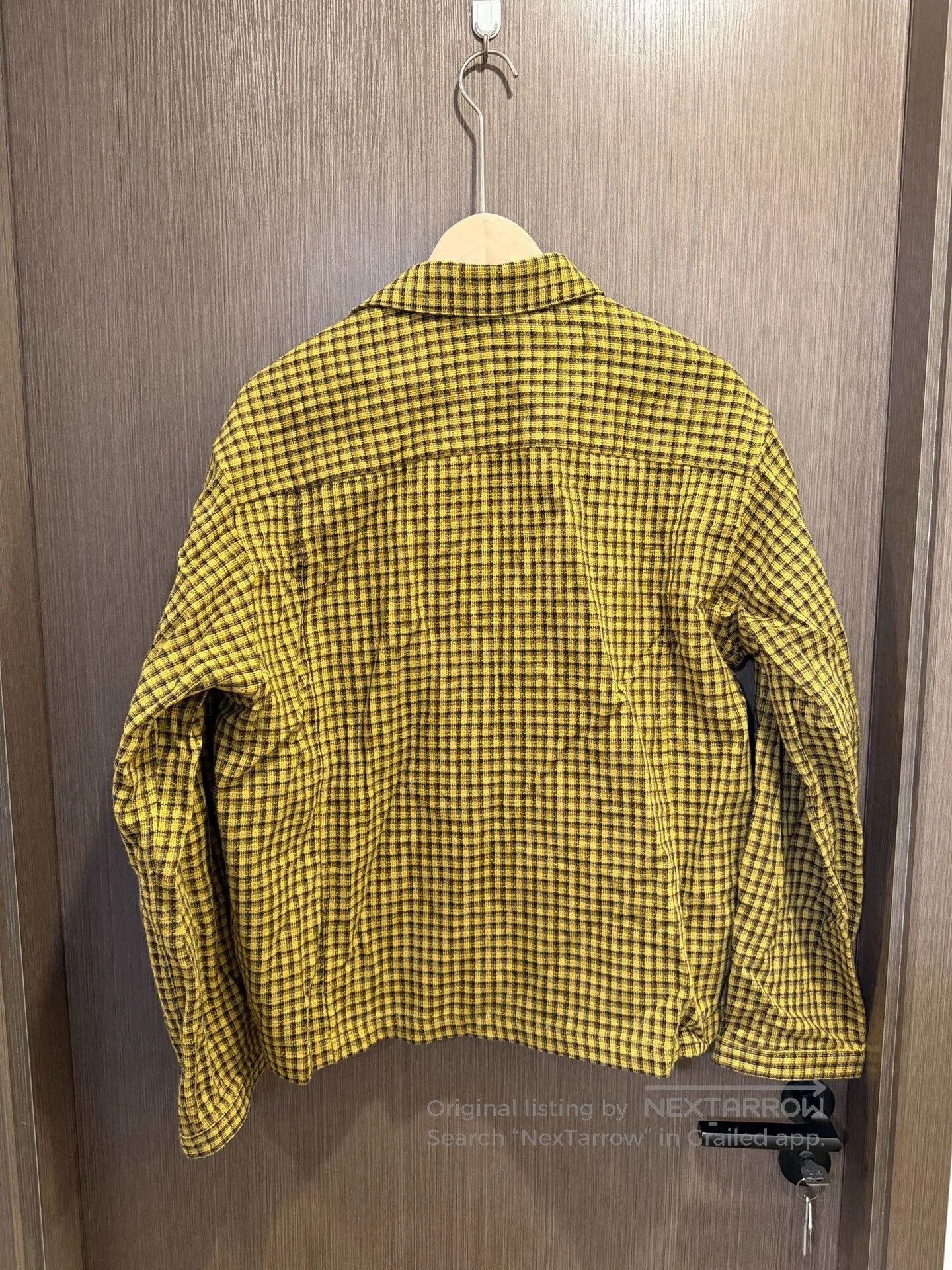 UES Japan COMMON SCENTS Cotton Check Zip Jacket. Size US L / EU 52-54 / 3 - 5 Thumbnail
