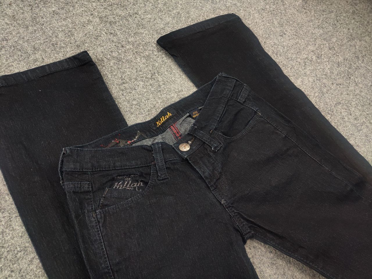 Miss Sixty Miss Sixty Killah Vintage Y2K Flared Low rise jeans hysteric Size 28" / US 6 / IT 42 - 7 Thumbnail