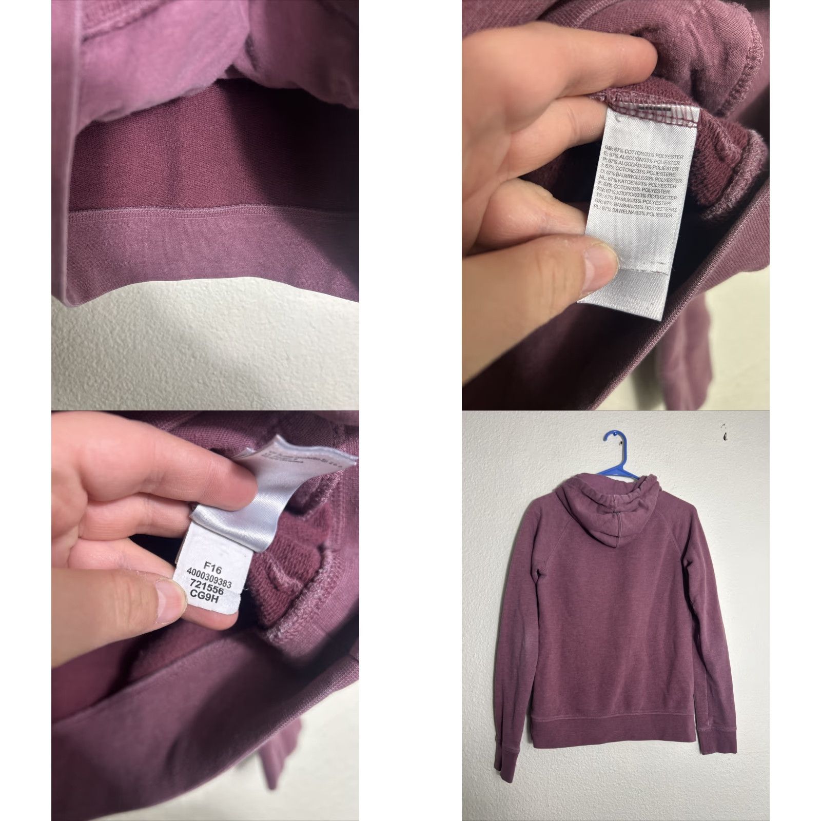 The North Face The North Face Hoodie Womens Small Pullover Blush Pockets Size S / US 4 / IT 40 - 8 Thumbnail