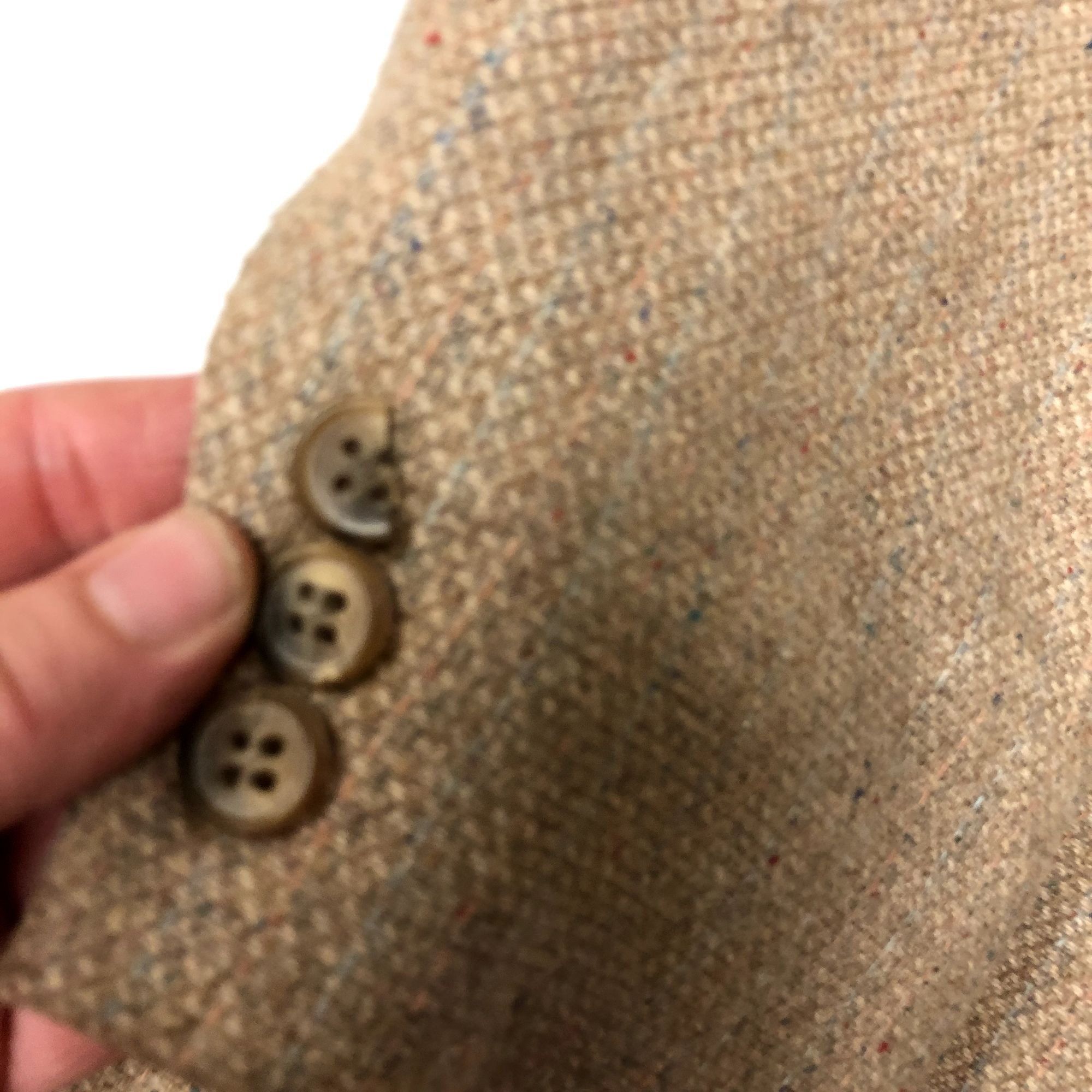 Diane von Furstenberg 60's Von Furstenberg Sport Coat ATOMIC FLECK Tweed Jacket Size 40R - 6 Thumbnail