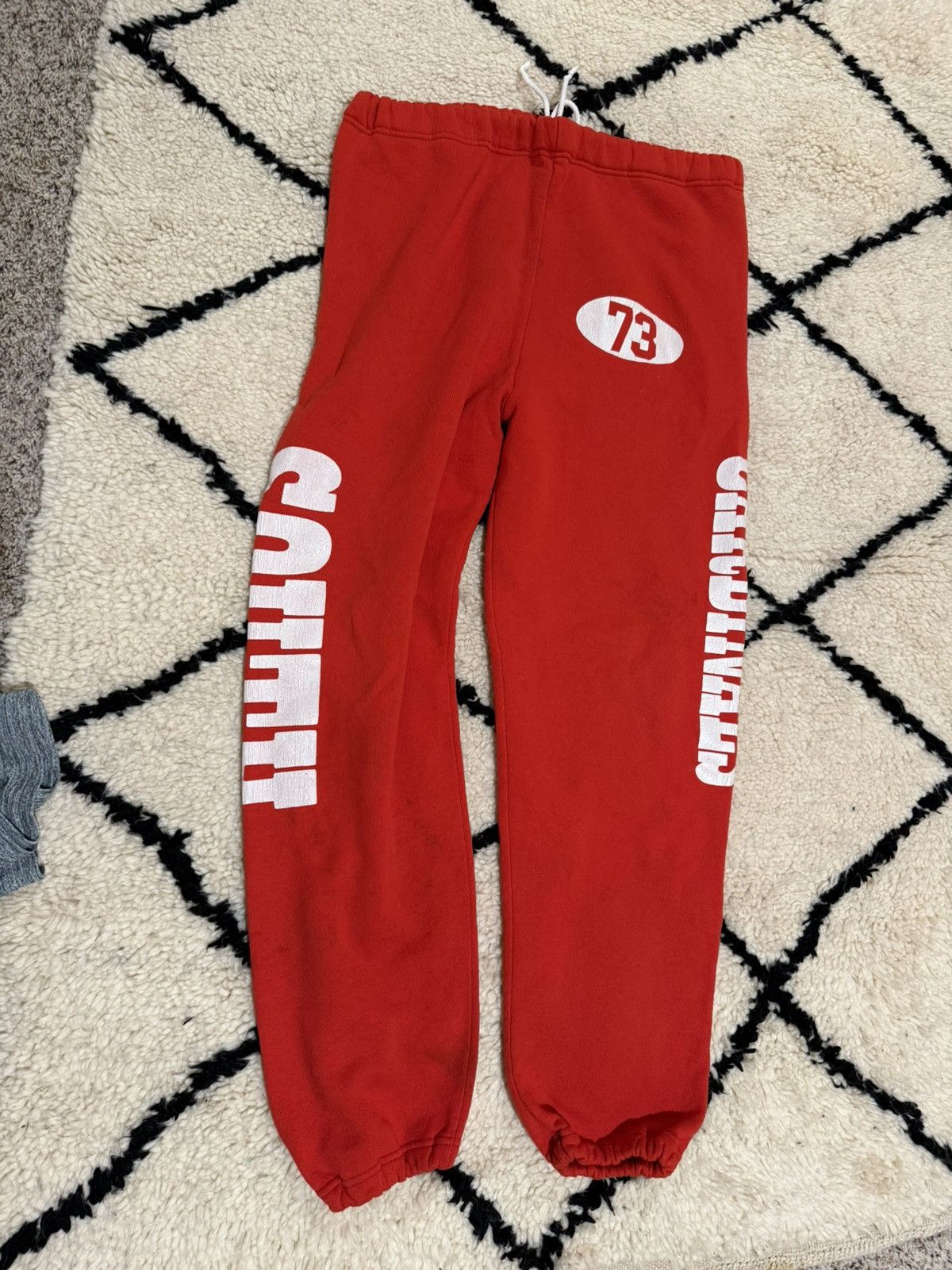 Vintage Red cardinal south football sweatpants 73 Size US 32 / EU 48 - 1 Thumbnail