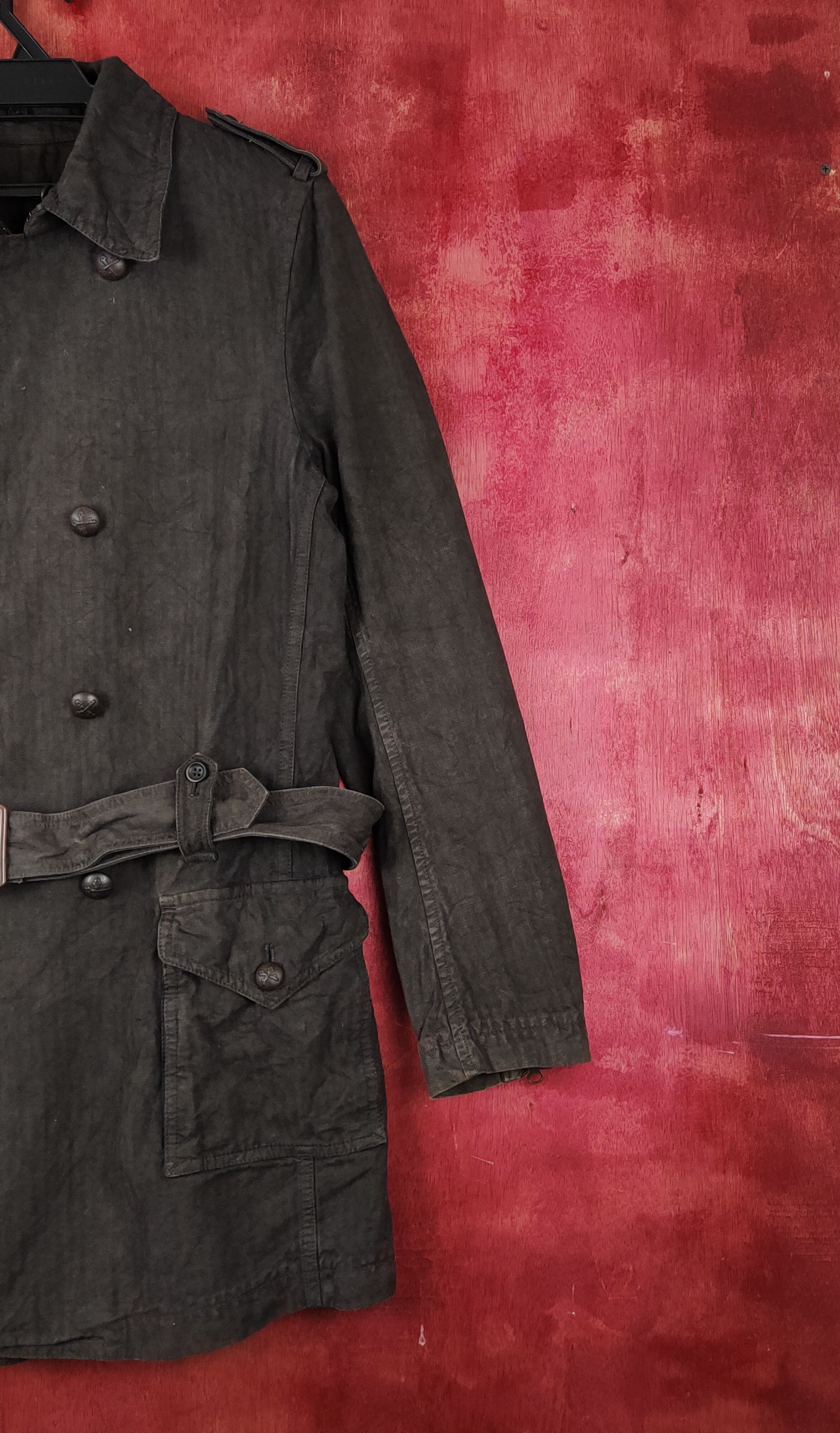 Japanese Brand Haib japan multipocket Dark Brown parka Coat jacket #S1329 Size US M / EU 48-50 / 2 - 8 Thumbnail
