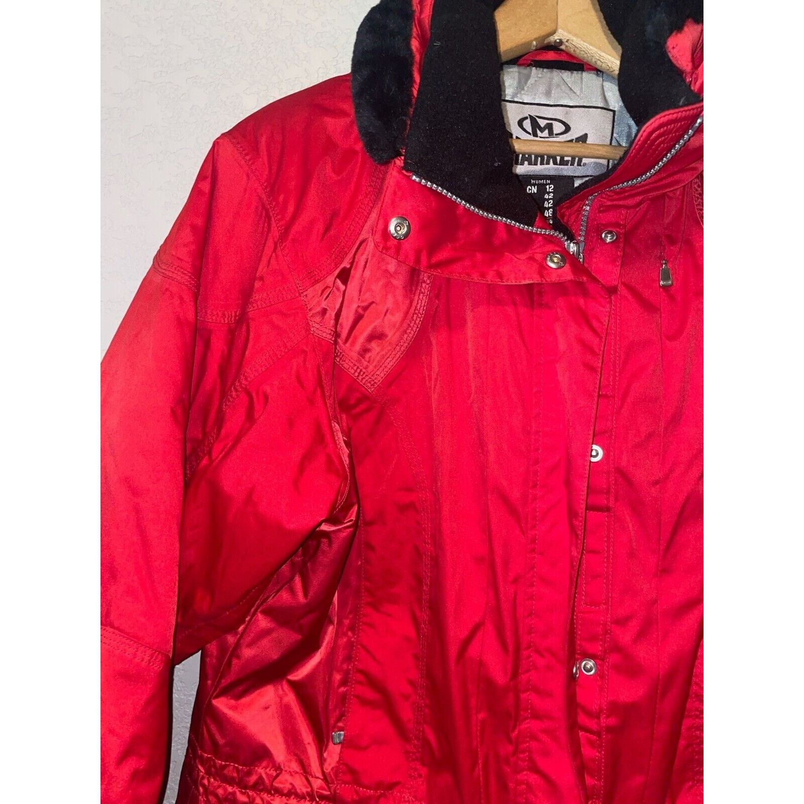 Vintage Womens Marker Ski Jacket Skiwear Skiing Insulated Coat 12 Size XL / US 12-14 / IT 48-50 - 4 Thumbnail