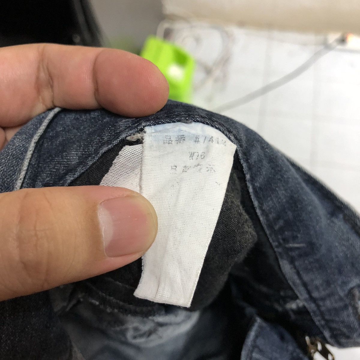 Japanese Brand Iz Frontier Blue Multipocket ripped Denim Pants #A2162 Size US 29 - 21 Thumbnail