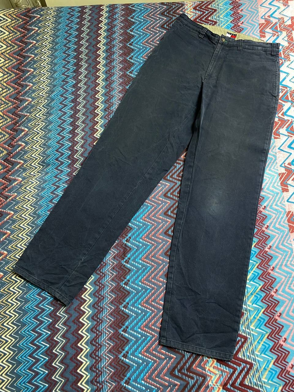 Tommy Hilfiger × Vintage Vintage 90’s/Y2K Tommy Hilfiger Embroidered Denim Size US 32 / EU 48 - 18 Thumbnail