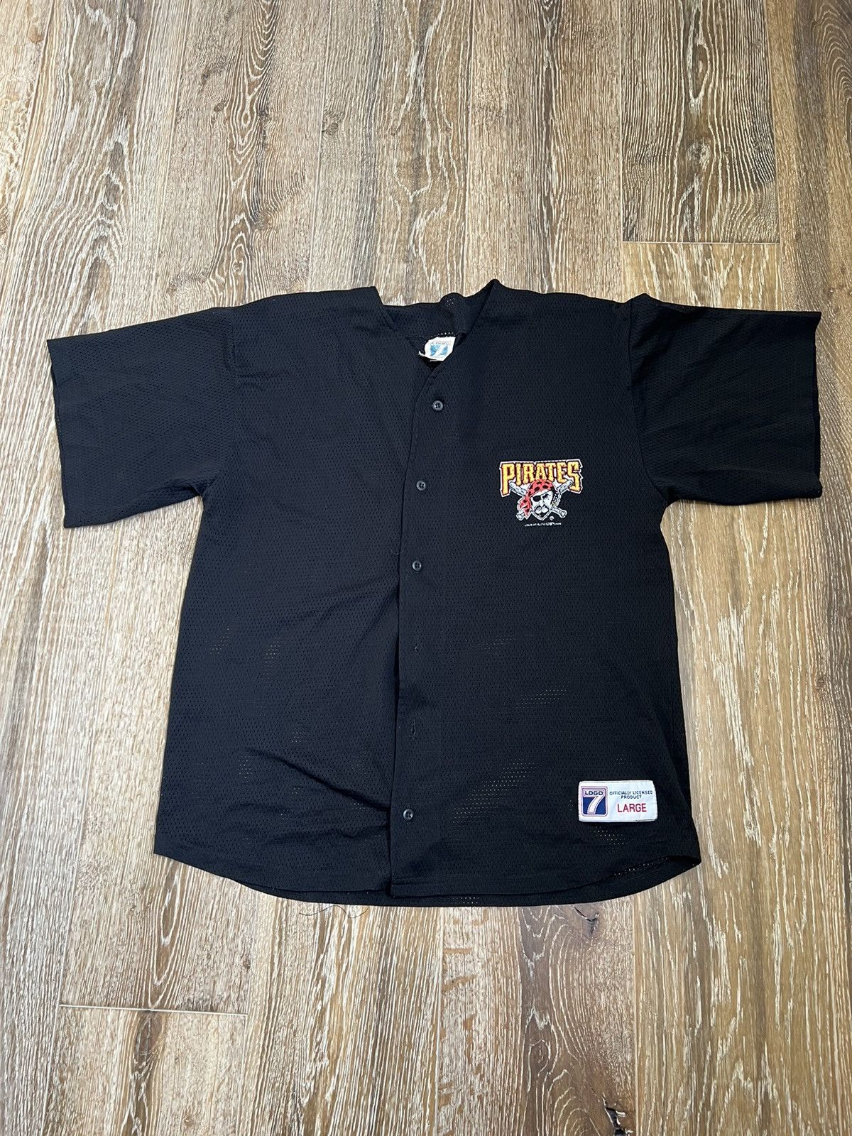 Logo 7 × MLB × Vintage Vintage 1999 Logo 7 Pittsburgh Pirates Baseball Jersey Size US L / EU 52-54 / 3 - 2 Thumbnail