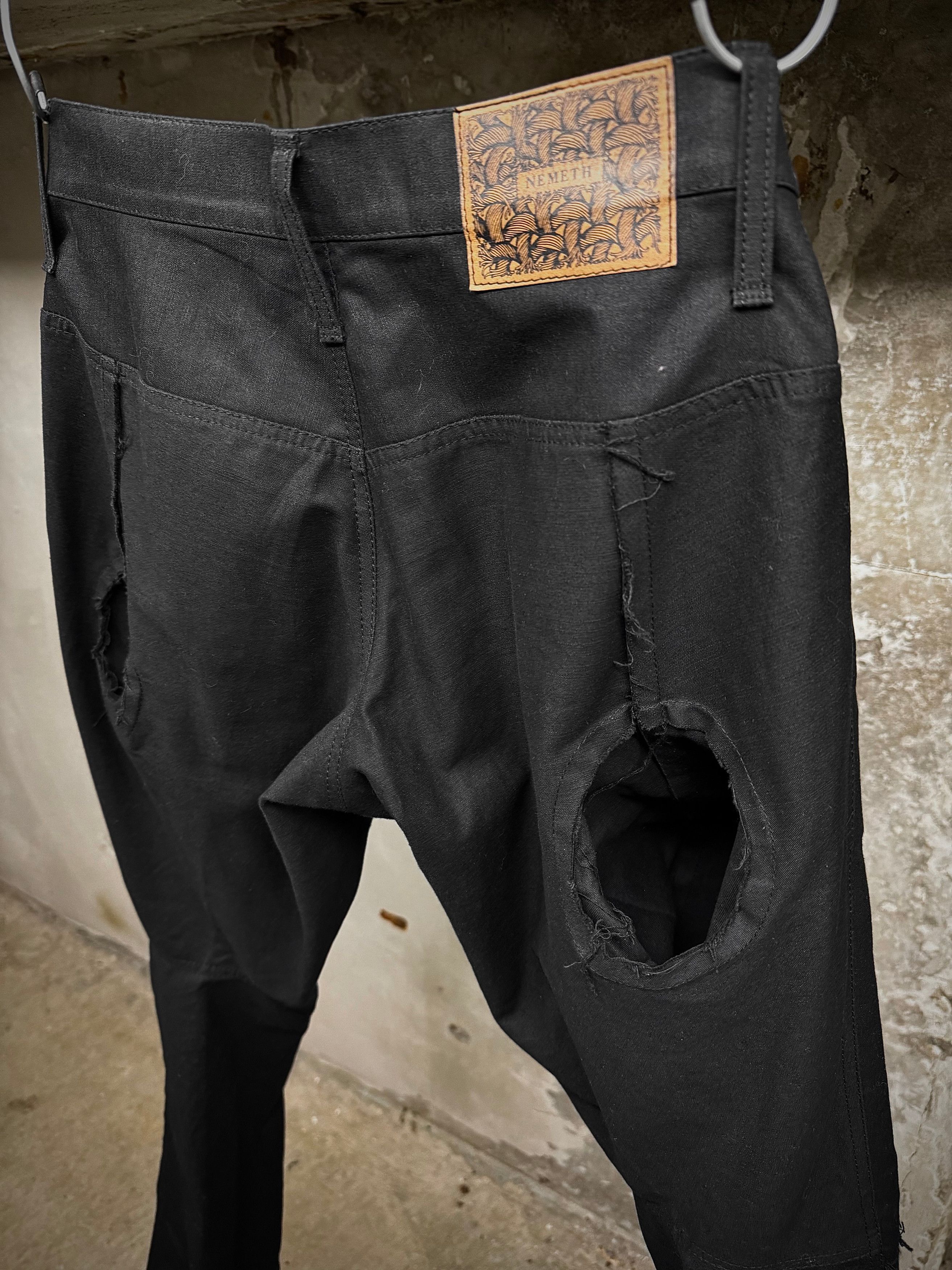 Christopher Nemeth Christopher Nemeth Repaired Knee Denim Size US 30 / EU 46 - 7 Thumbnail