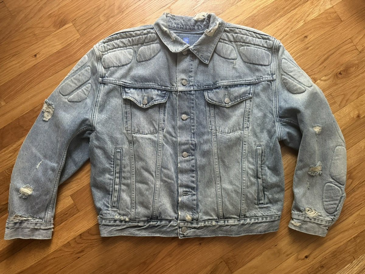 Gap × Kanye West Yeezy Gap Padded Denim Jacket Made in USA