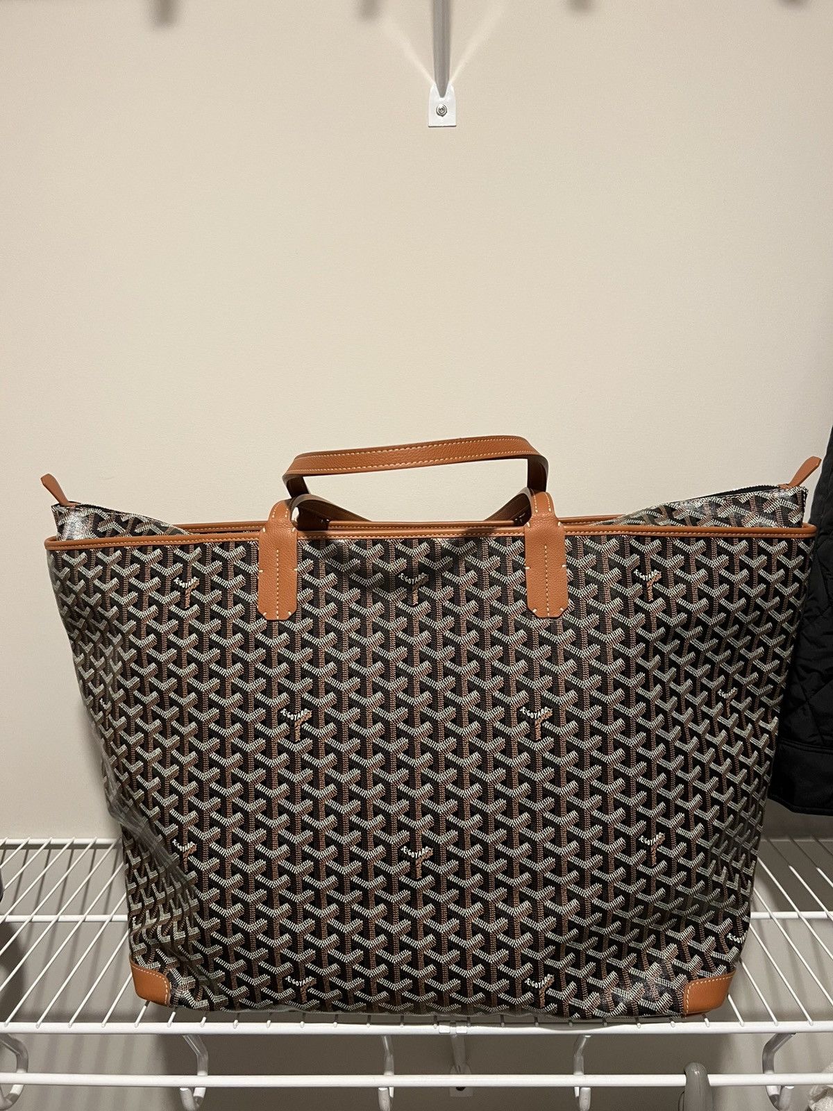 Goyard Artois GM ‘Black/Brown’