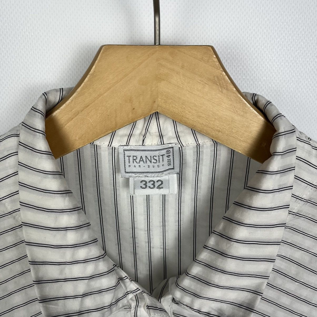 Transit Ladies Transit Par-Such Avant-Garde Button Up Shirt Size L / US 10 / IT 46 - 7 Thumbnail